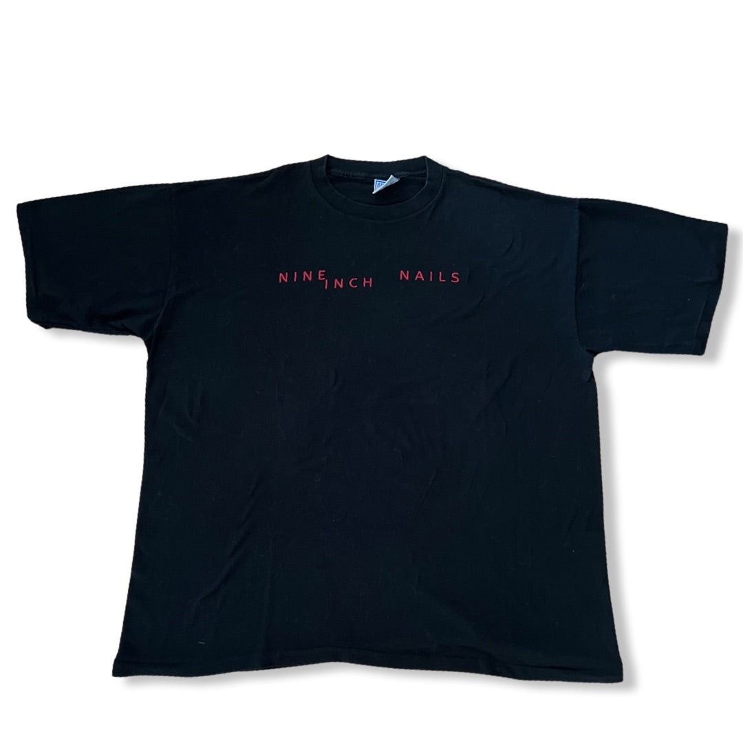 90s nine inch nails fistfuck バンドTシャツ 90s Nine Inch Nails Fist Fuck | TShirtSlayer TShirt and
