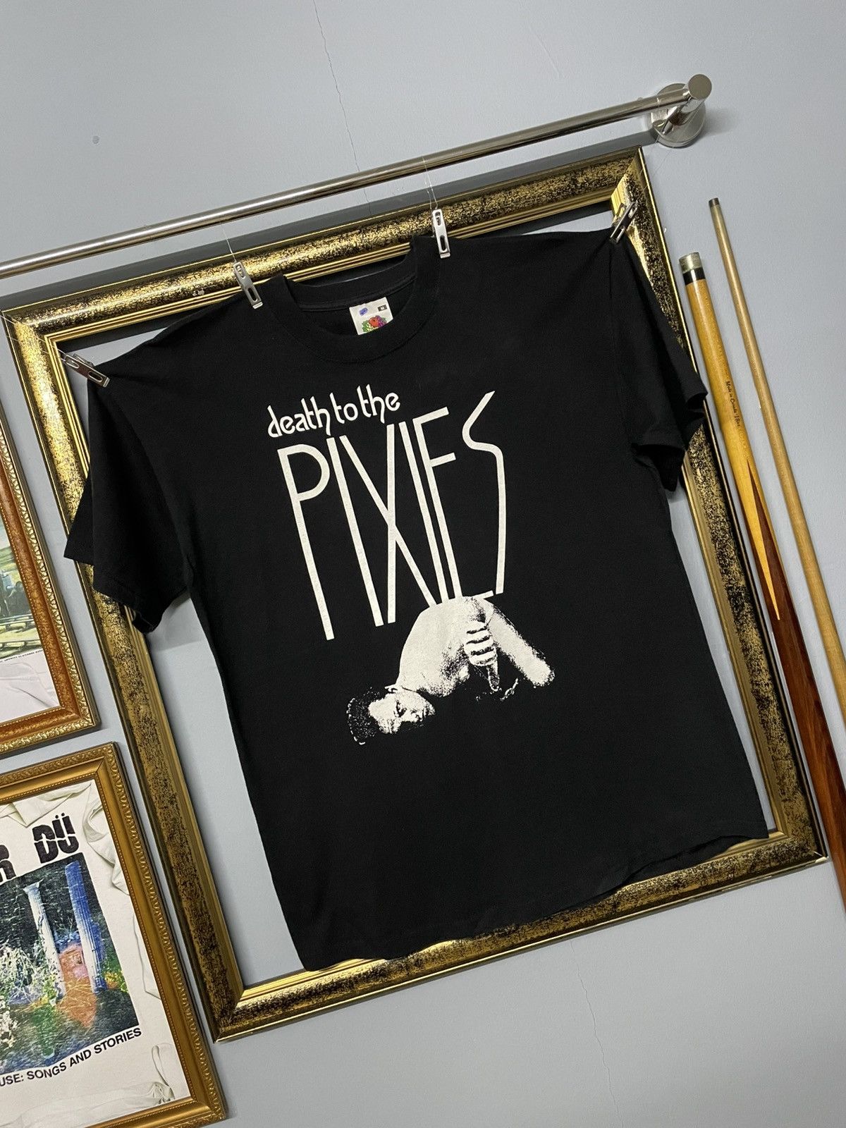Band Tees Vintage Original Death To The Pixies Rock Indie Graphic Tee Size US M / EU 48-50 / 2 - 2 Thumbnail