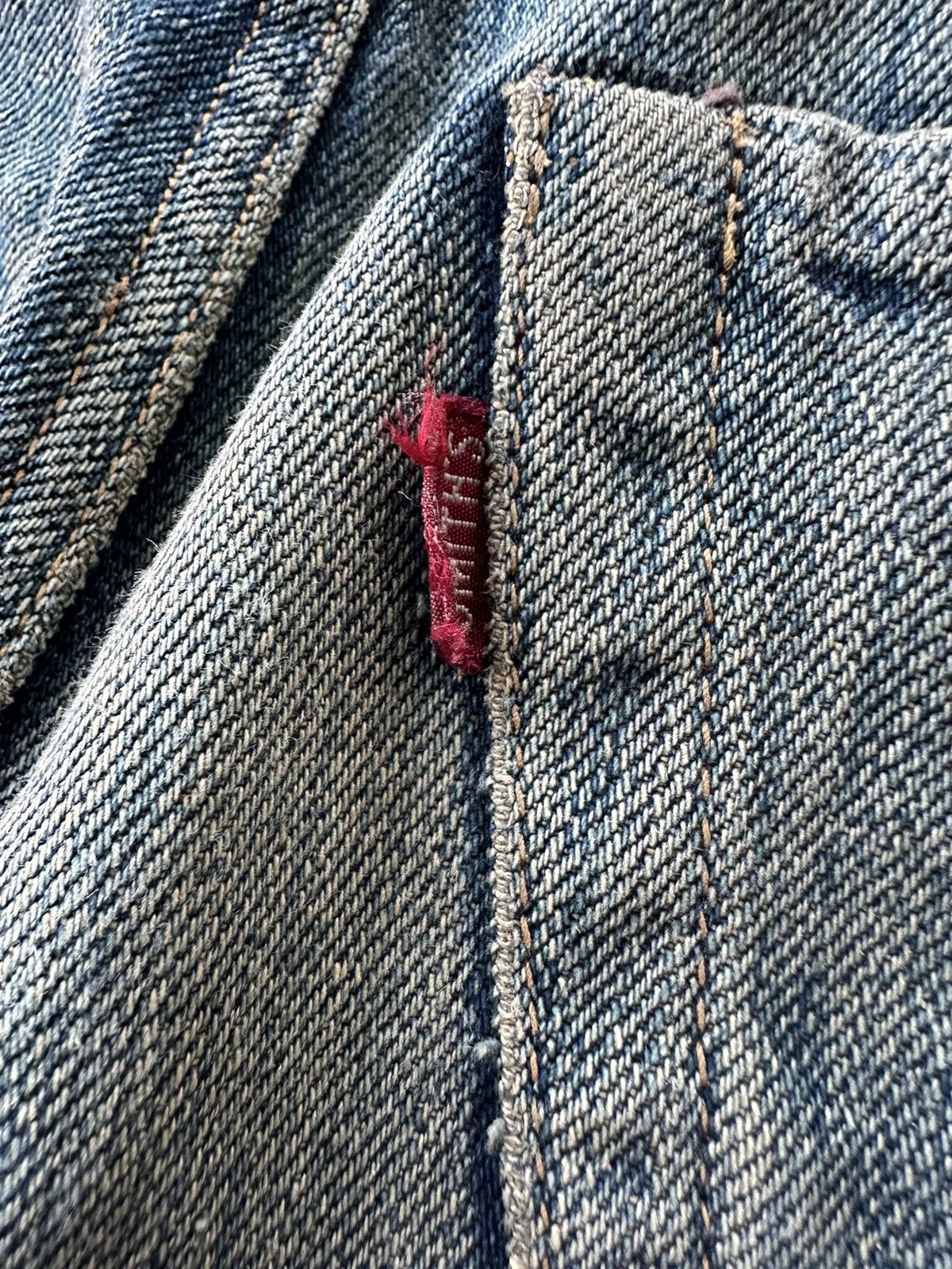 Vintage Smith’s Worn Distressed Rare Denim D141