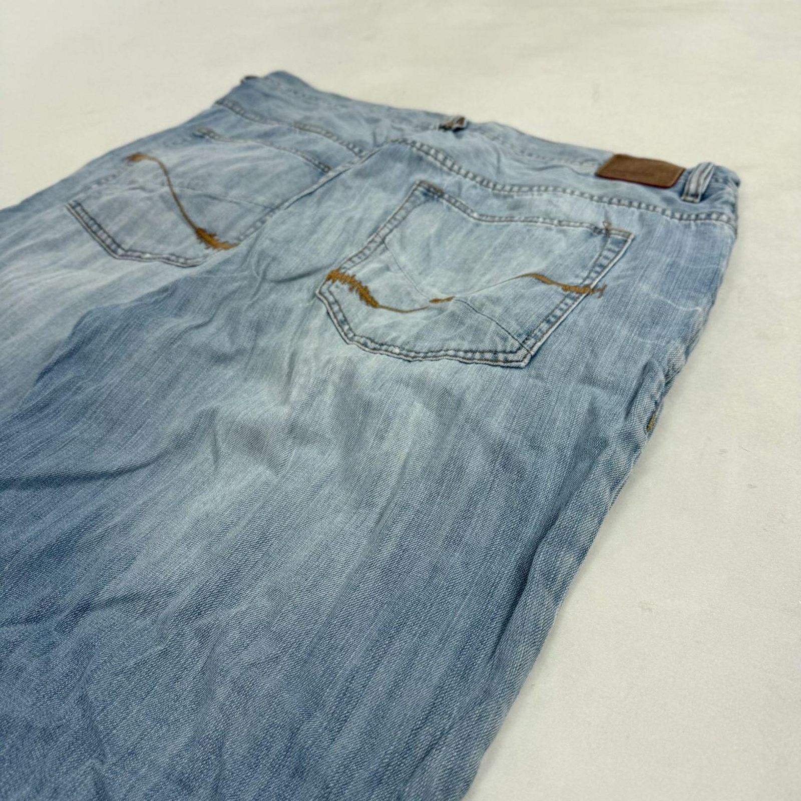 Ecko Unltd. × JNCO × Vintage Vintage y2k grunge ecko unltd skater baggy wide leg jeans Size US 38 / EU 54 - 2 Thumbnail