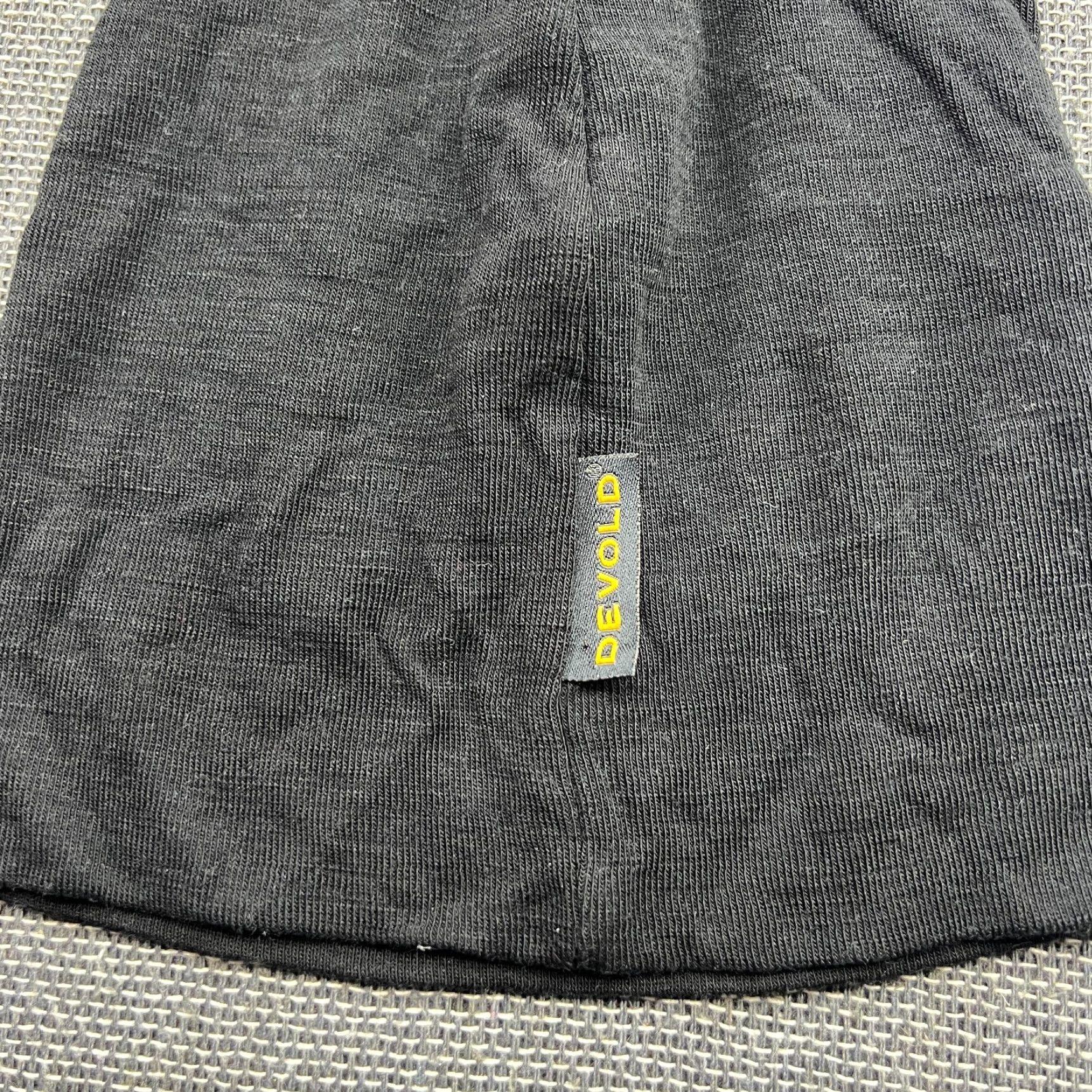 Vintage Devold Beanie Hat One Size 100% Merino Wool Black Thermal Lightweight Knit Wool Unisex Adults Adults Mens Womens Boys Girls Size ONE SIZE - 6 Thumbnail