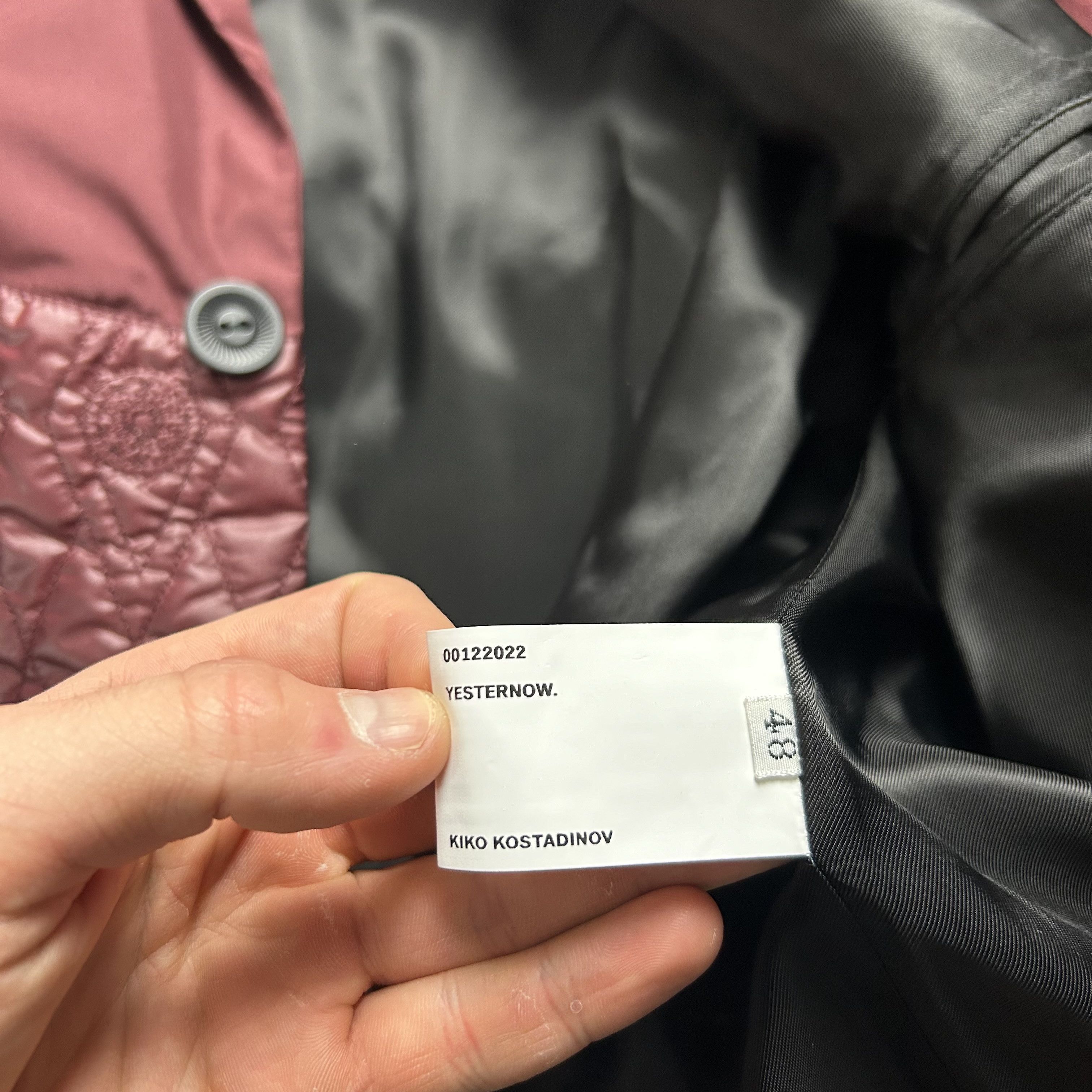 Kiko Kostadinov Kiko Kostadinov Haidu Quilted Blazer - SS22 Size 48S - 13 Thumbnail