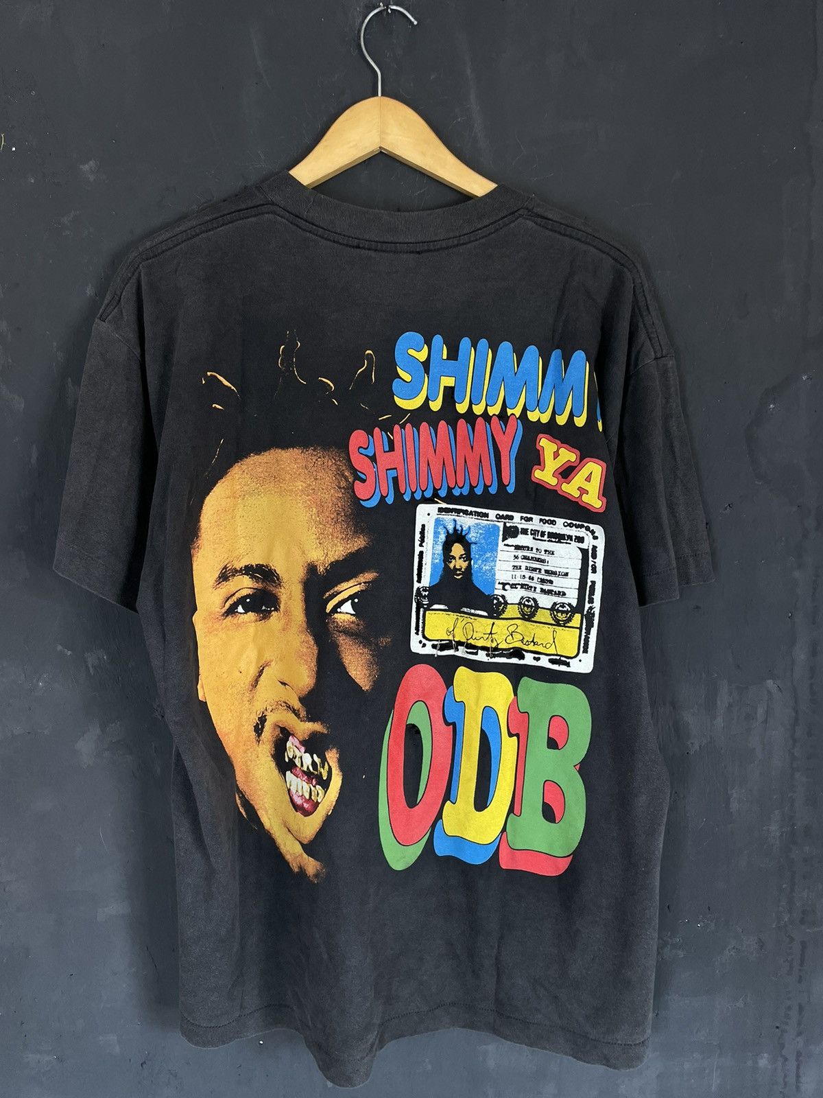 Vintage Trashed Wutang Ol'Dirty B4strd Rap Tees Size US XL / EU 56 / 4 - 6 Thumbnail