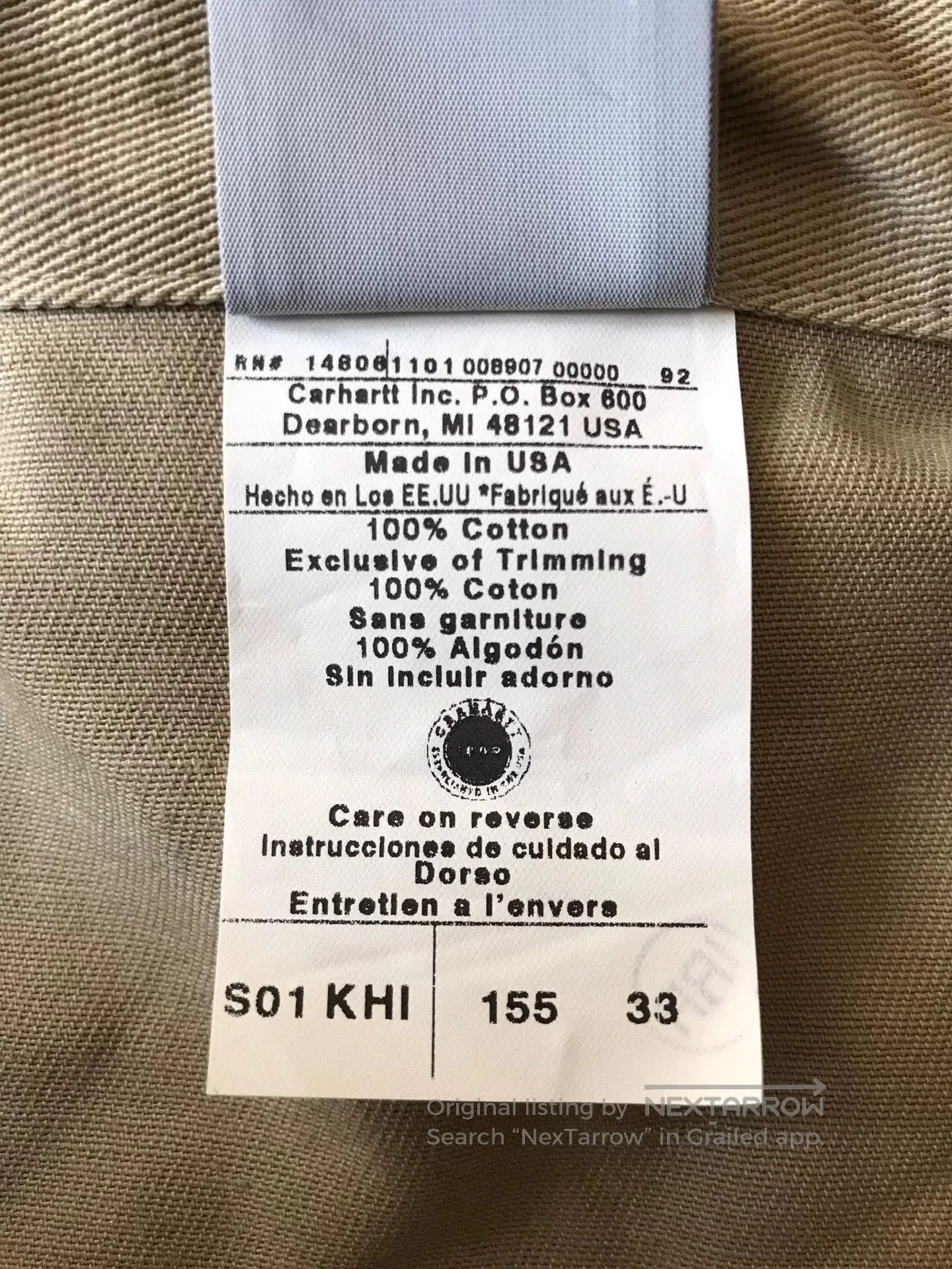 Carhartt Carhartt Made in USA Western Shirt. Size US M / EU 48-50 / 2 - 9 Thumbnail