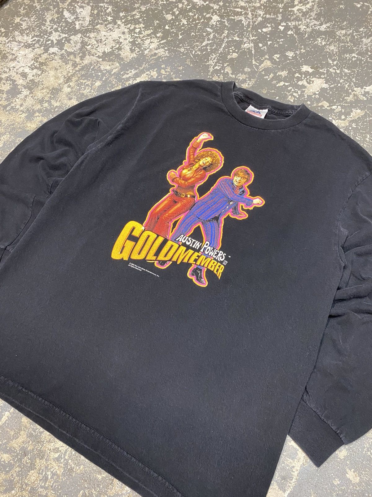 Vintage Vintage Austin Powers Goldmember 2002 Movie Promo Long Sleeve Size US L / EU 52-54 / 3 - 4 Thumbnail