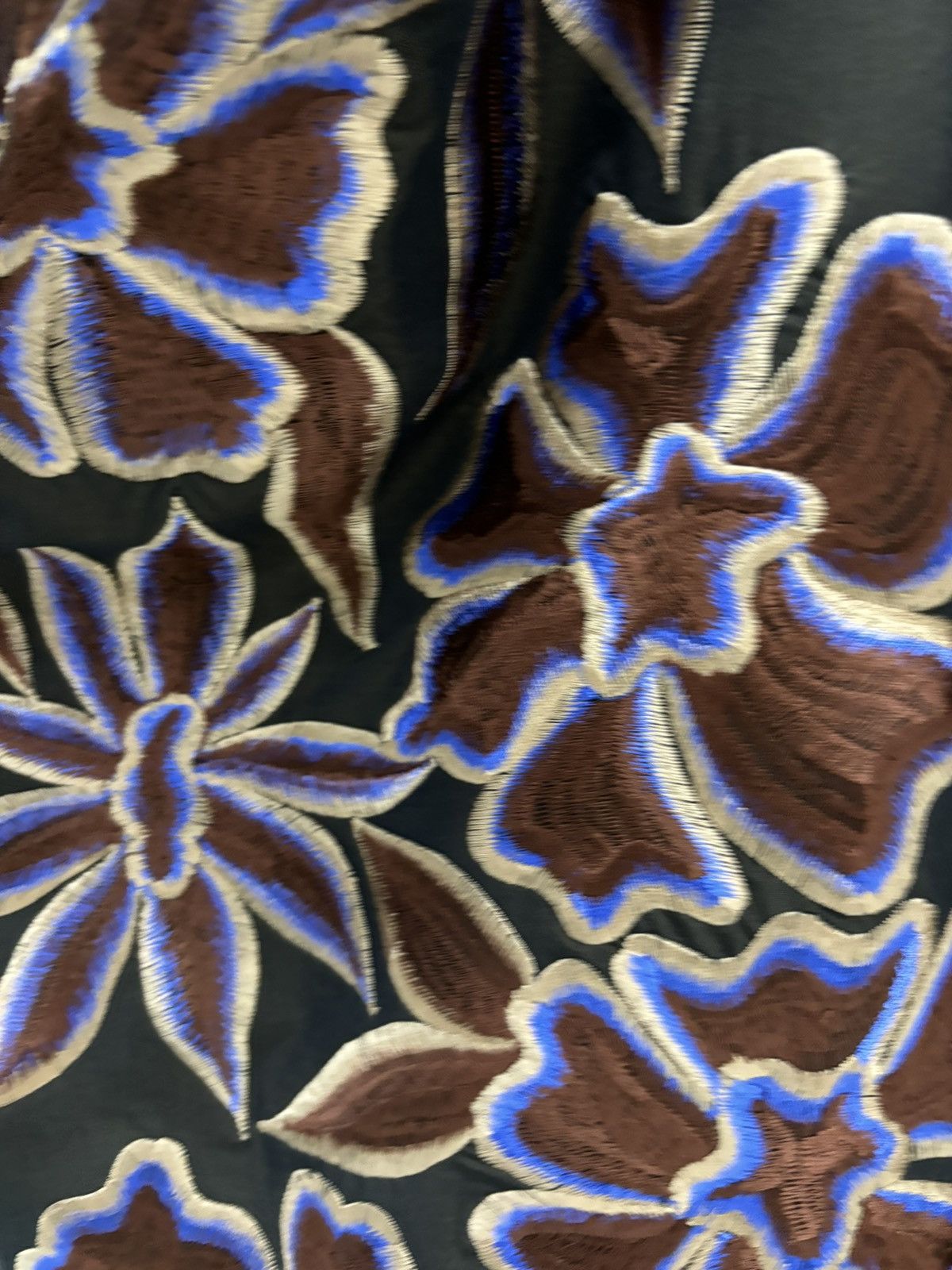 Other Bernard Chandran embroidered dress Size L / US 10 / IT 46 - 4 Thumbnail