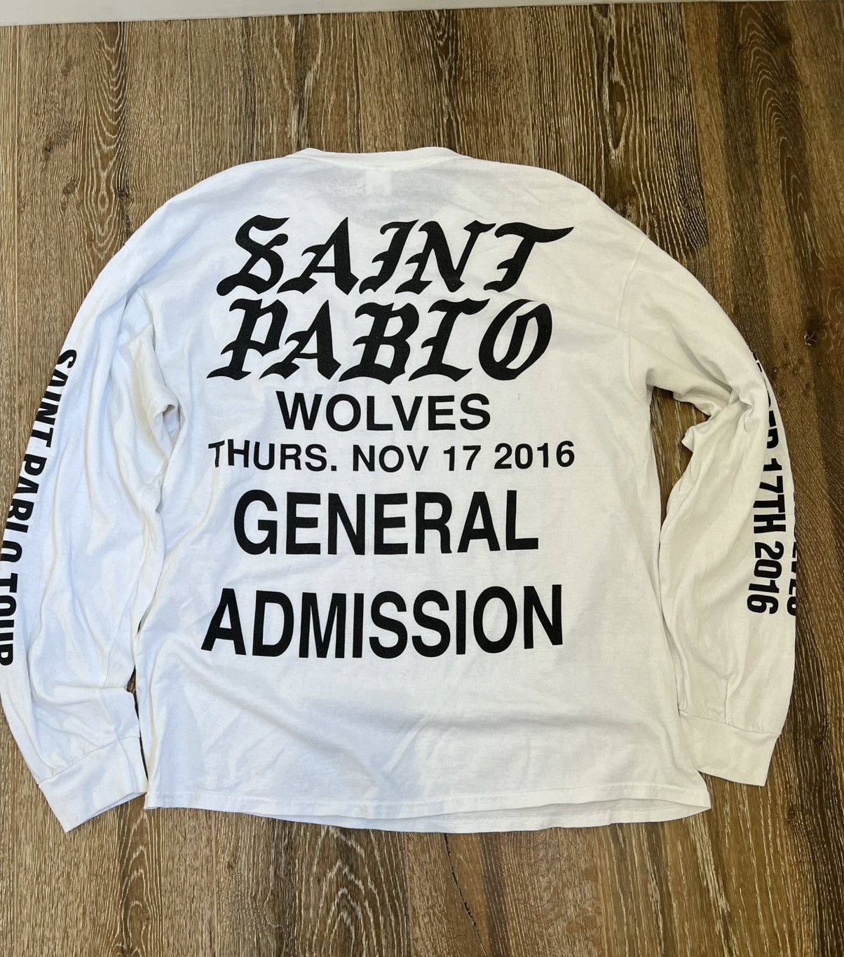 Kanye West Kanye west saint pablo san jose long sleeve Size US XL / EU 56 / 4 - 2 Thumbnail