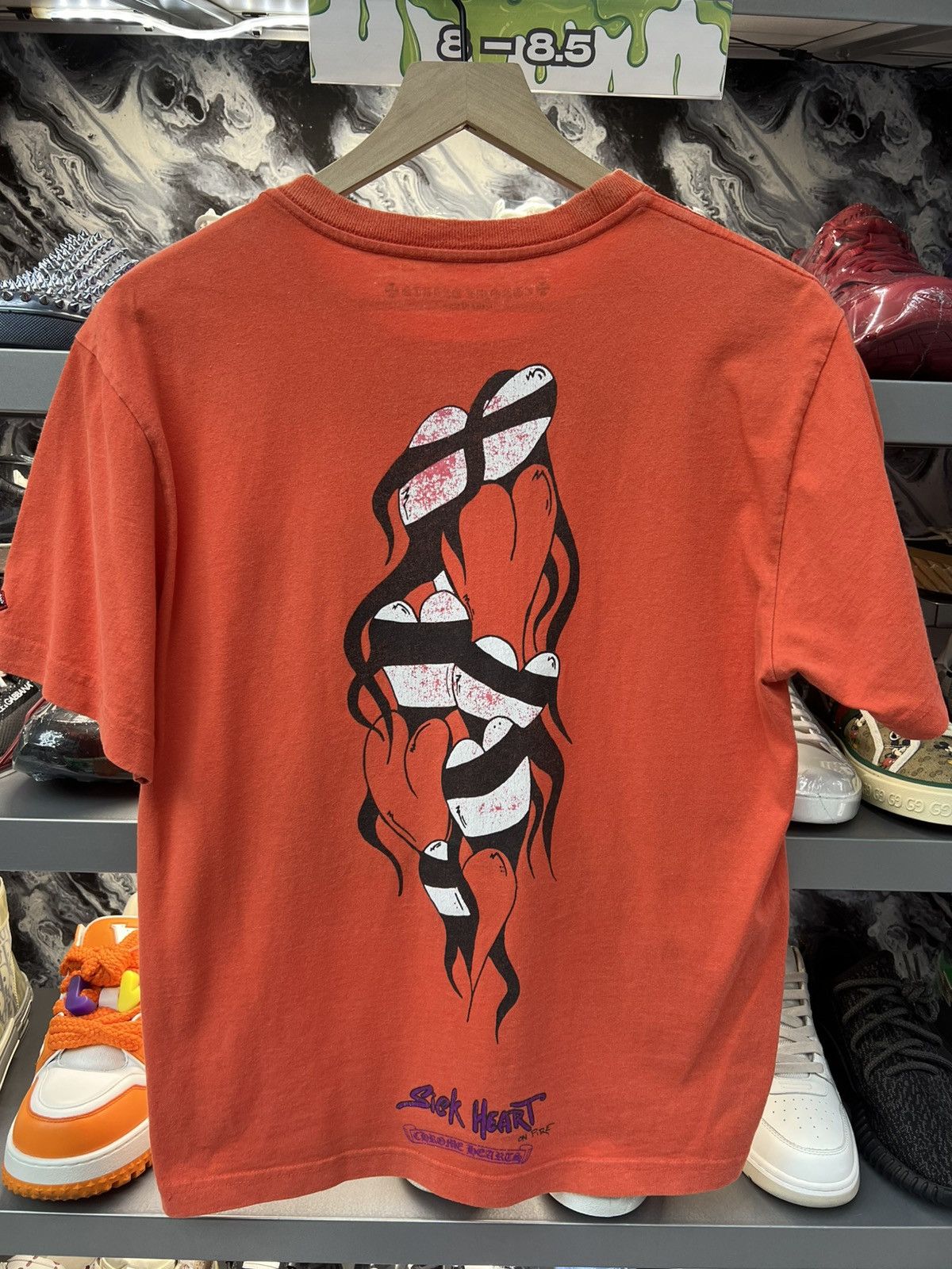 Chrome Hearts Chrome Hearts Matty Boy “Sadistic Lipstick” T-Shirt Size US M / EU 48-50 / 2 - 2 Thumbnail