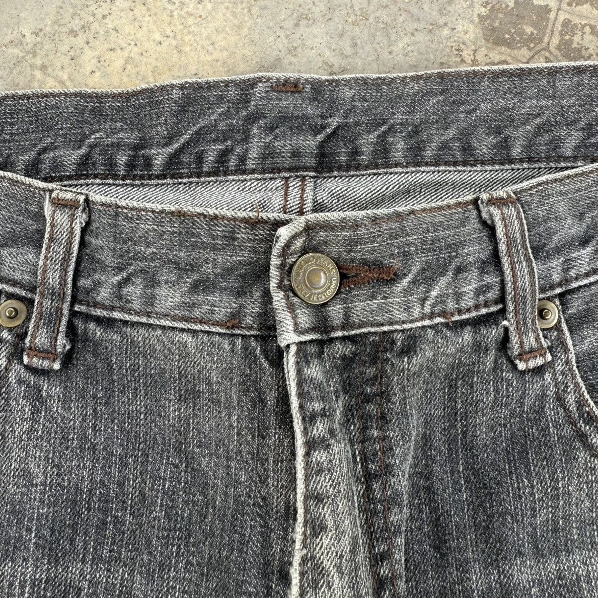 Japanese Brand VINTAGE JAPANESE FADED BLACK JEAN DENIM PANTS Size US 35 - 5 Thumbnail