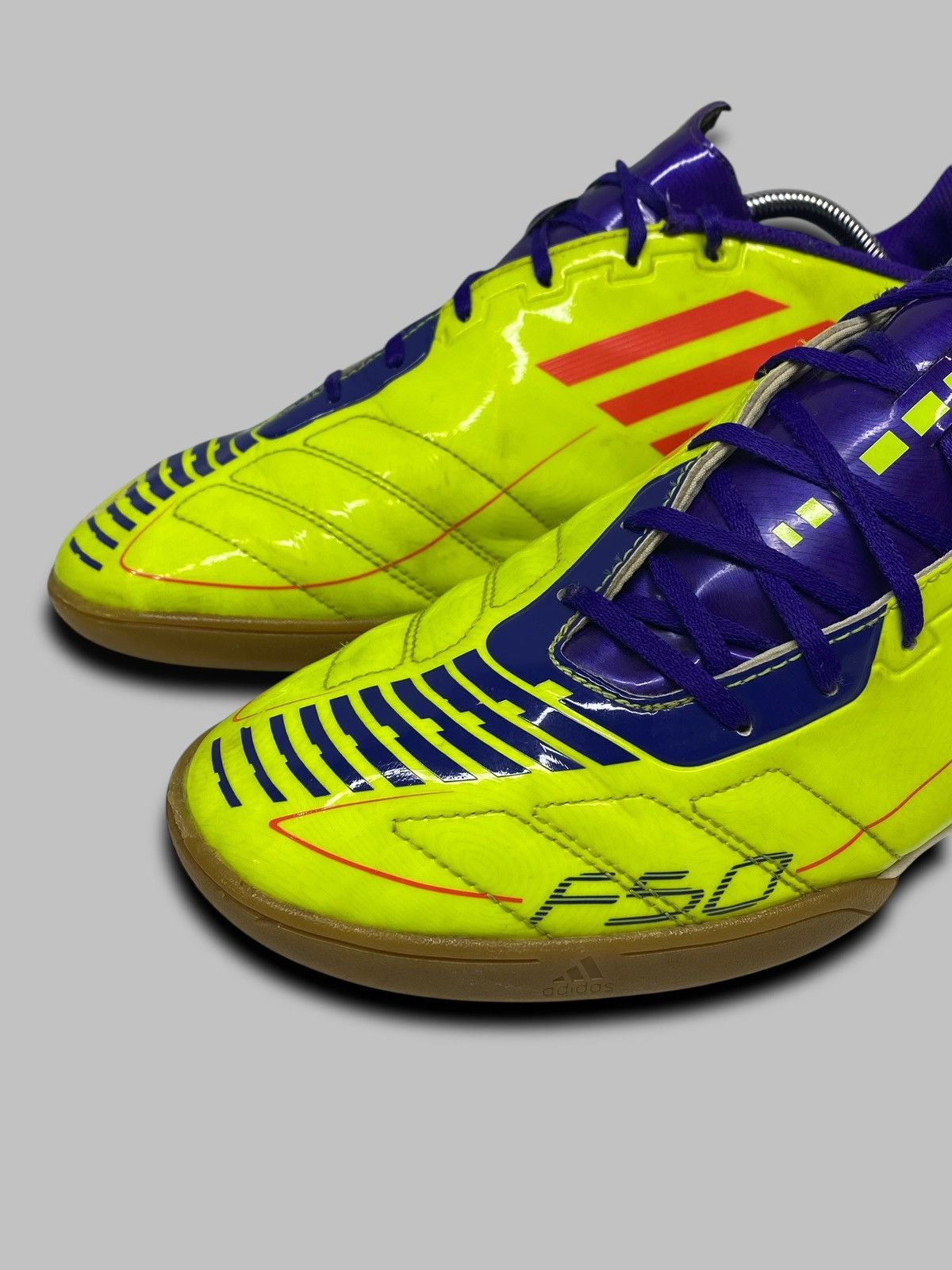 Adidas Mens Boots Adidas F50 F10 Vintage Messi Era 2011 Size US 11.5 / EU 44-45 - 6 Thumbnail