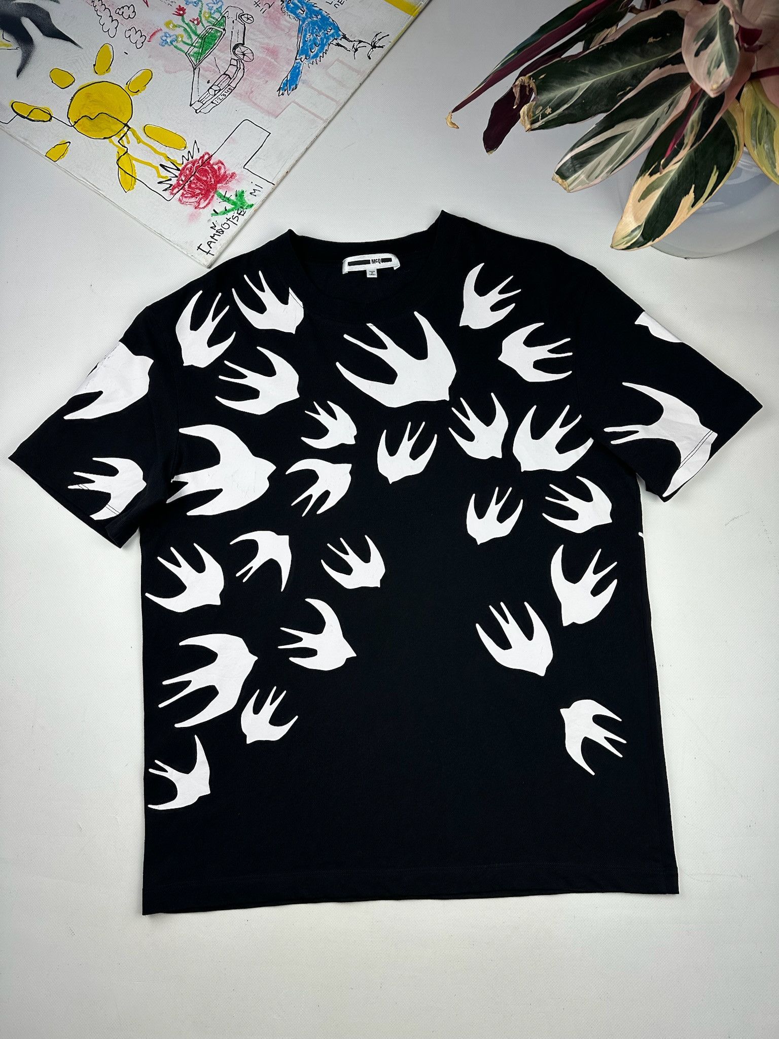 Alexander McQueen Alexander McQueen Swallow Swarm Size US L / EU 52-54 / 3 - 1 Thumbnail