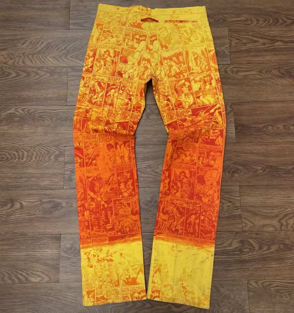 Jean Paul Gaultier 1995 Jean Paul Gaultier Comic Print Pants Size US 32 / EU 48 - 1 Thumbnail