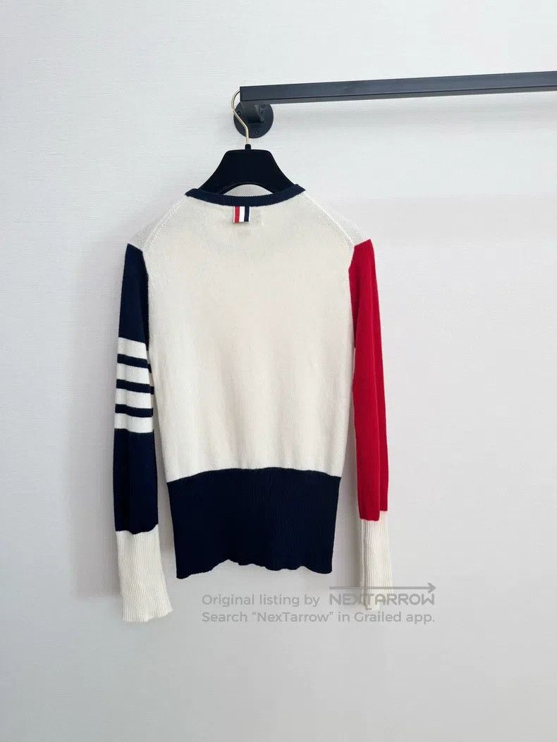 Thom Browne Thom Browne Cashmere Knit Sweater Size US XXS / EU 40 - 1 Thumbnail