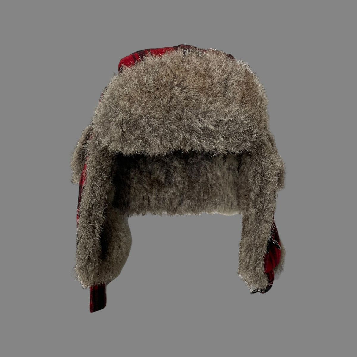 Vintage Vintage 90s fur ushanka trapper hat Size ONE SIZE - 1 Thumbnail
