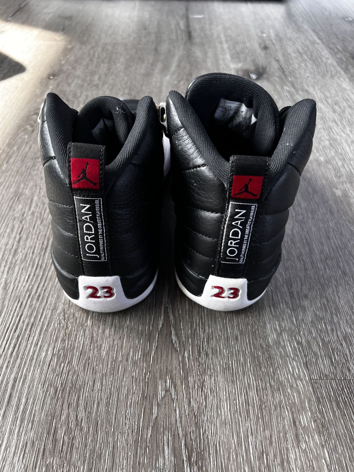 Jordan Brand Air Jordan 12 Retro “Playoffs” (2022) (GS) **PRE-OWNED** Size US 6.5 / EU 39-40 - 4 Thumbnail