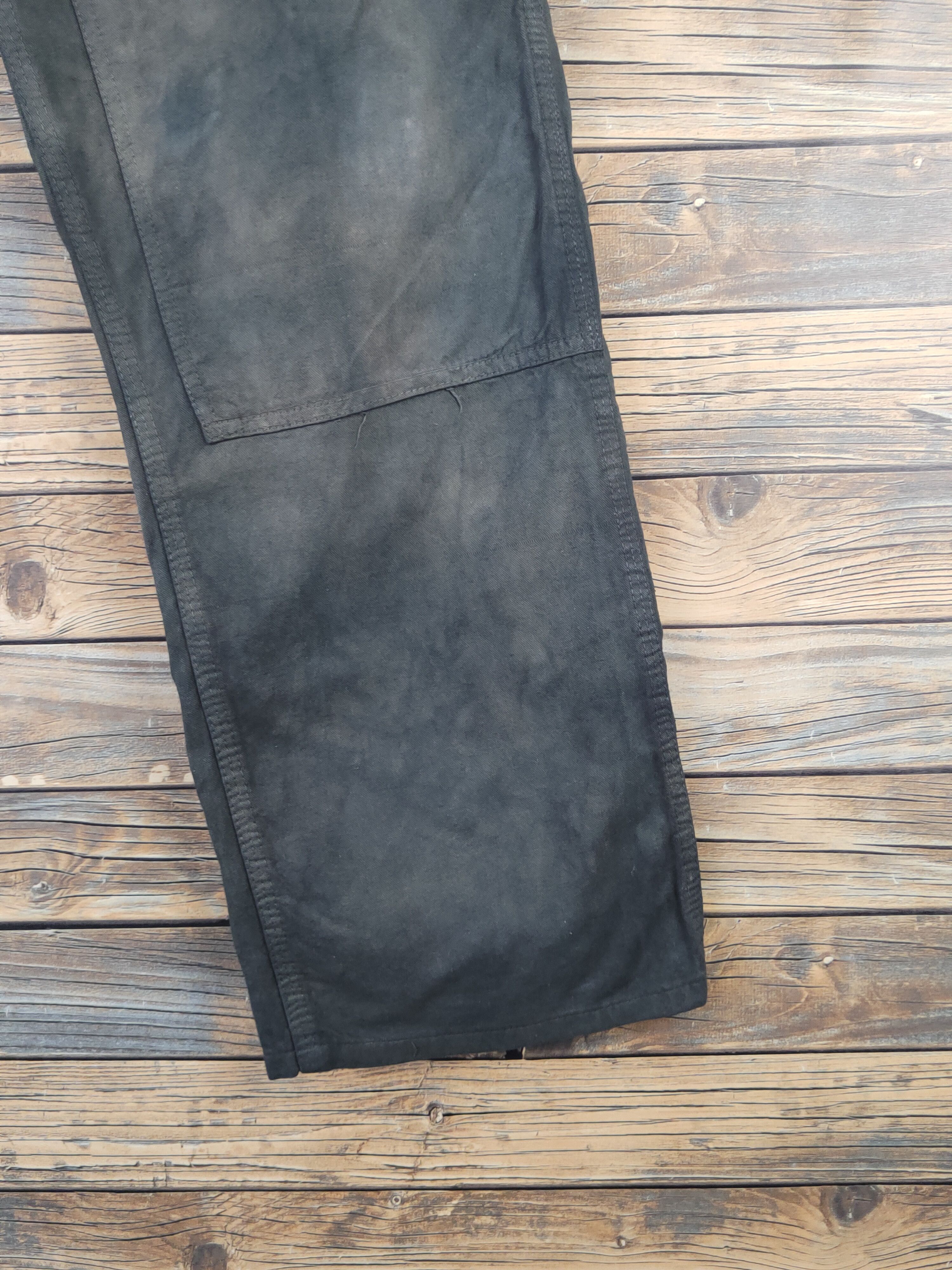 Carhartt DL Carhartt Black Faded Multipocket Cargo Pants #46-076 Size US 27 - 6 Thumbnail
