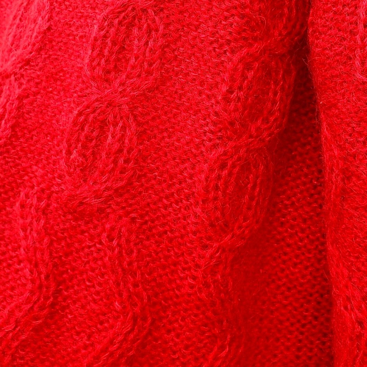 Esprit Vintage Esprit Mens Red Mohair Sweater Oversize Pullover 3XL Size US XXL / EU 58 / 5 - 9 Thumbnail