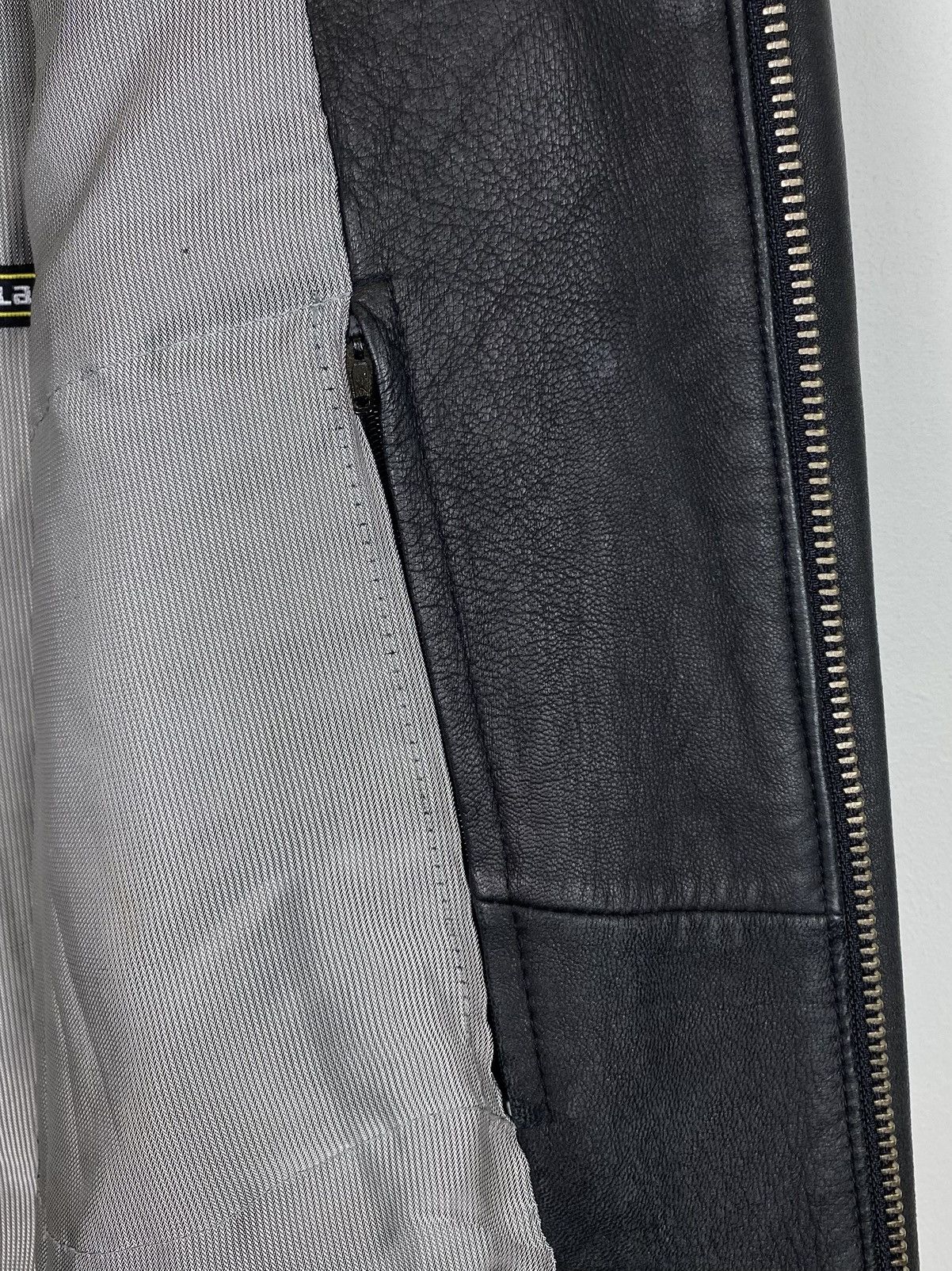 camel active Camel Active Full Zip Leather Jacket Black Sz 50 Avant Garde Size US XL / EU 56 / 4 - 9 Thumbnail