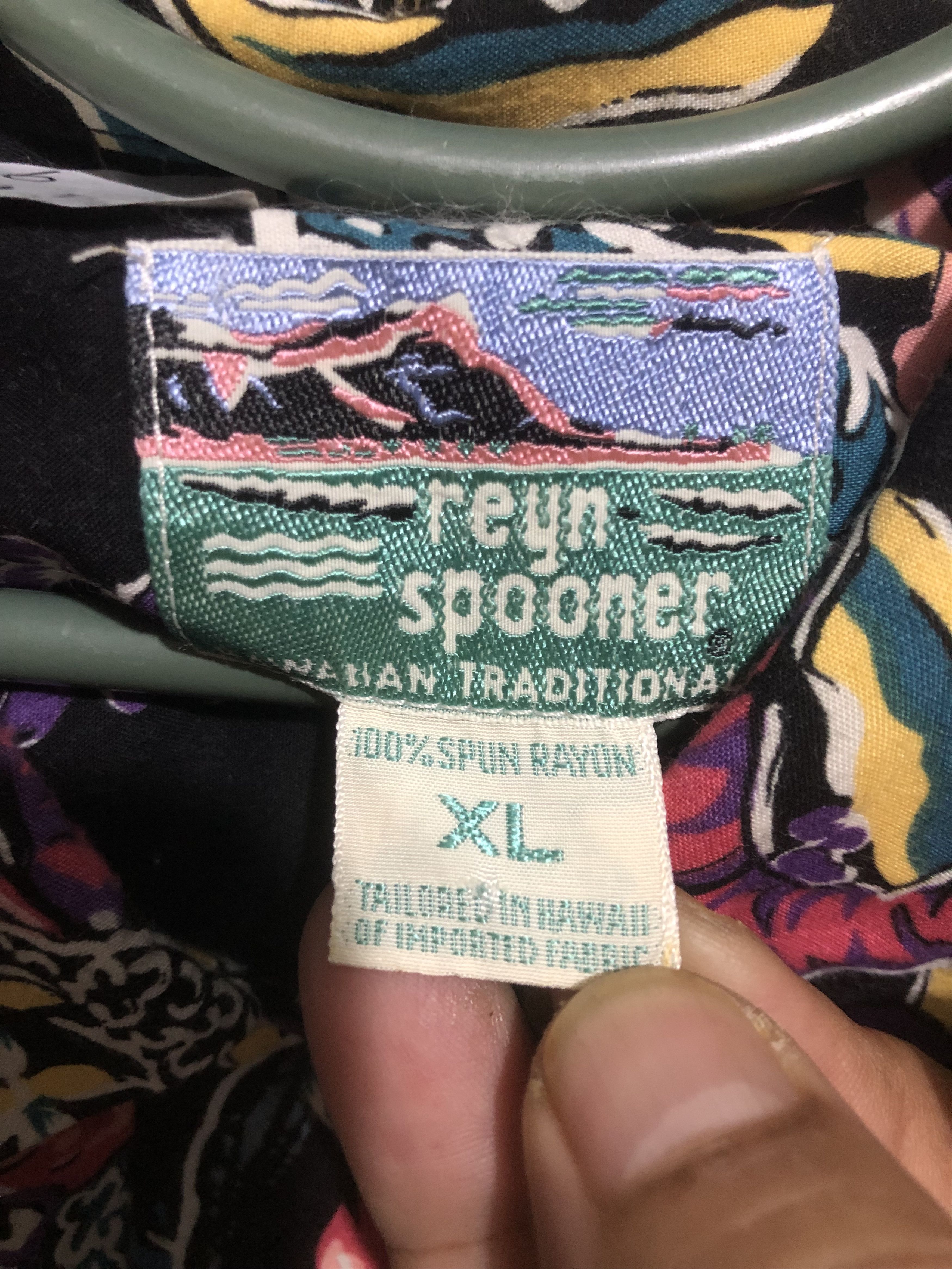Reyn Spooner Vintage 80s reyn spooner rayon Hawaiian shirt Size US XL / EU 56 / 4 - 8 Thumbnail