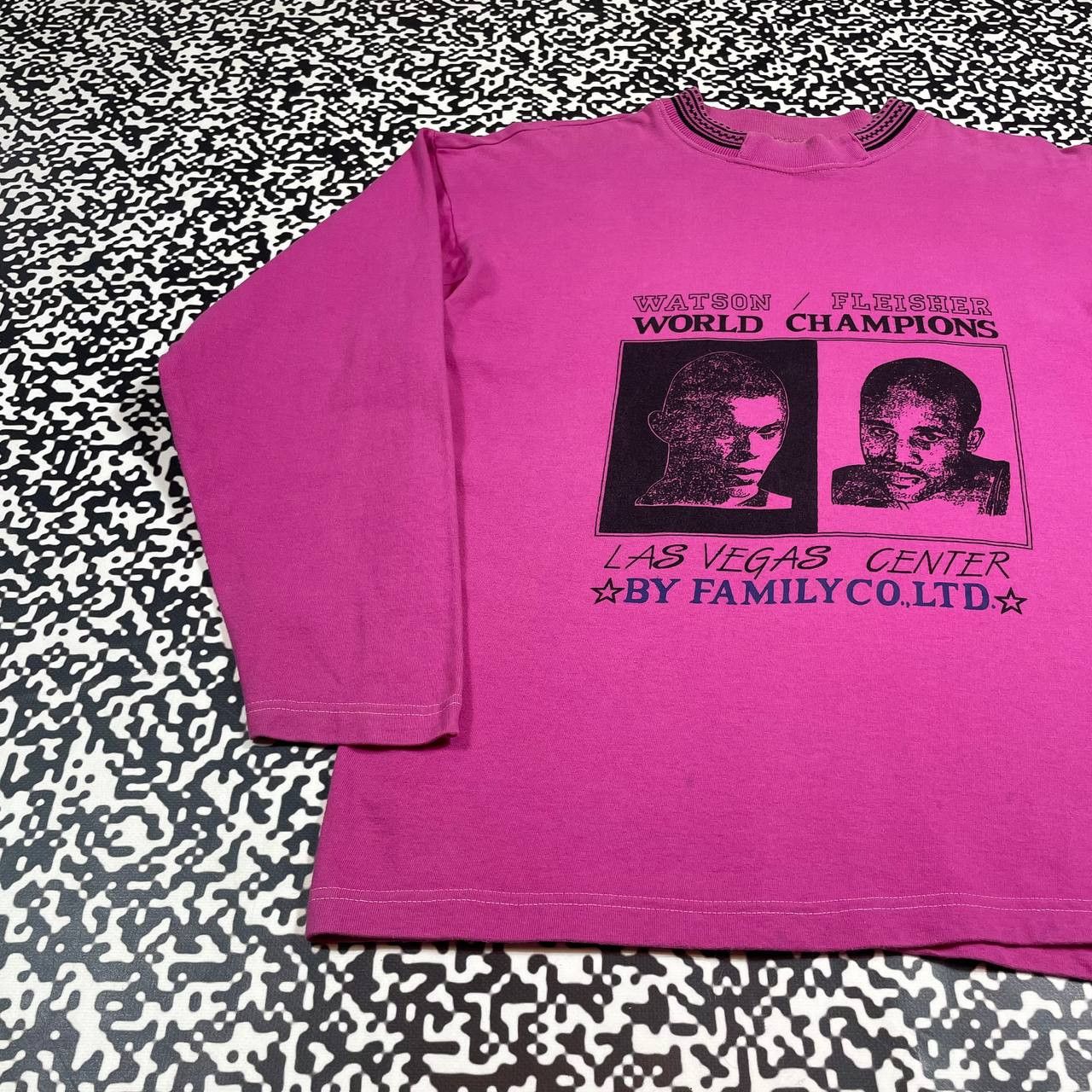 Vintage Vintage 90s Boxing World Champions Las Vegas Boxy Sweatshirt Size US S / EU 44-46 / 1 - 8 Thumbnail