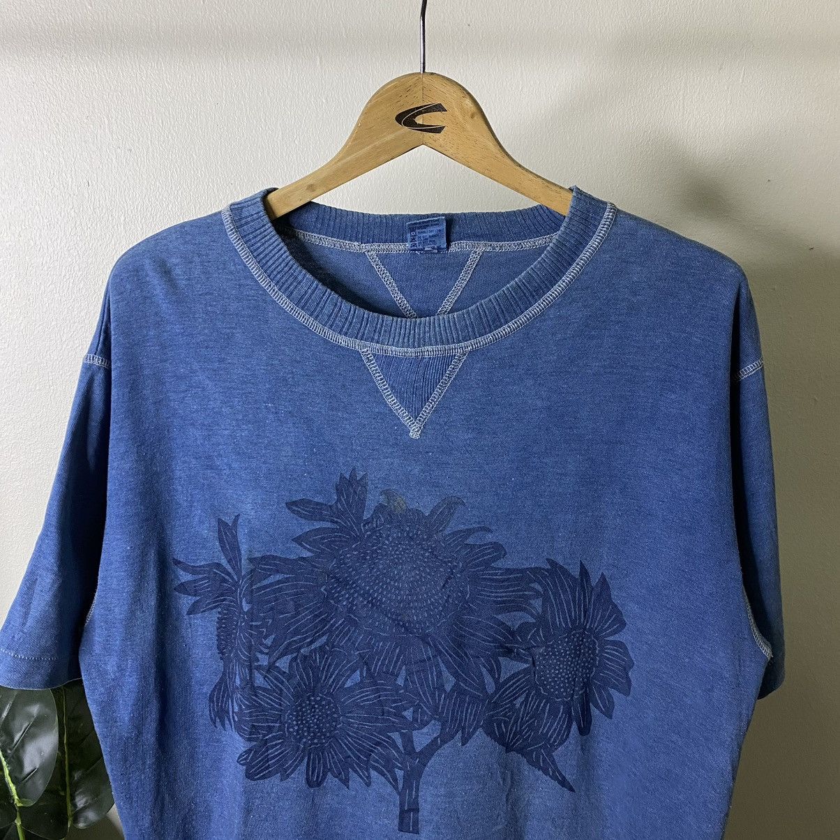 Japanese Brand × Toyo Enterprises × Warehouse Cab Clothing Union Made Sunflower SS Sweatshirt Size US L / EU 52-54 / 3 - 2 Thumbnail