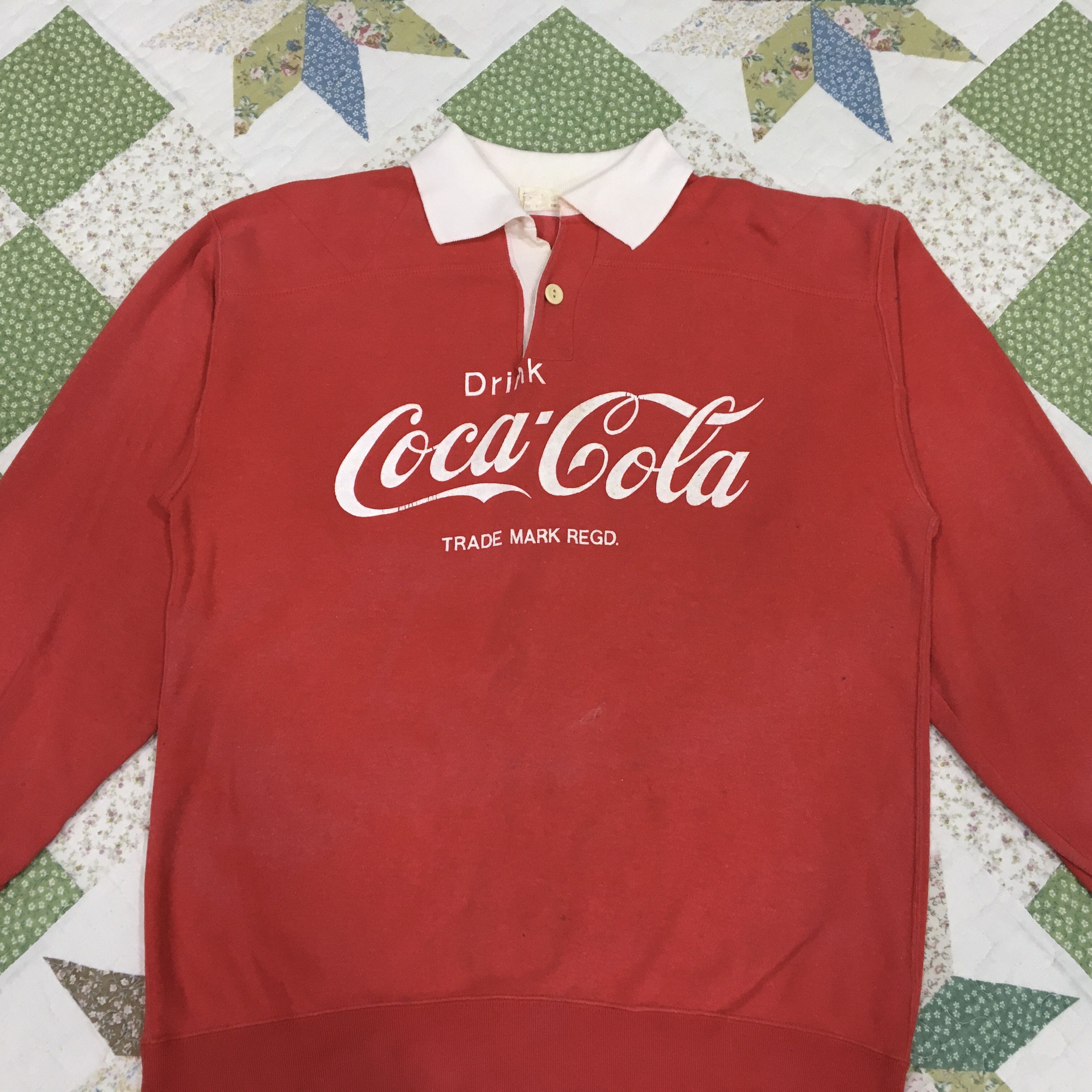 Coca Cola × Sports Specialties × Vintage Vintage COCA COLA Rugby Polos Shirt Size US XS / EU 42 / 0 - 3 Thumbnail