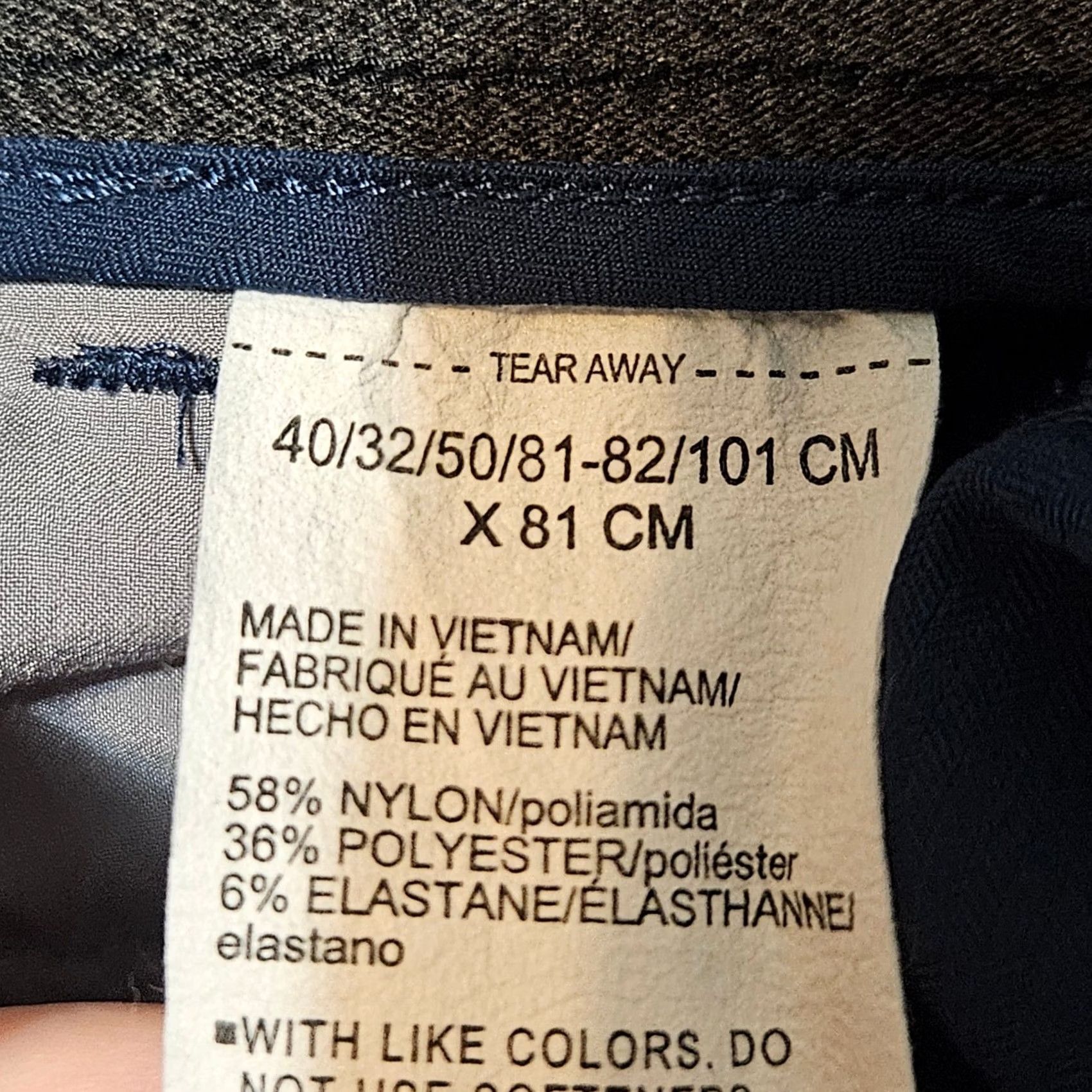 Under Armour Under Armour Pants Mens 40x32 Blue Golf Performance Stretch Chino Tapered Shirt Size US 40 / EU 56 - 5 Thumbnail
