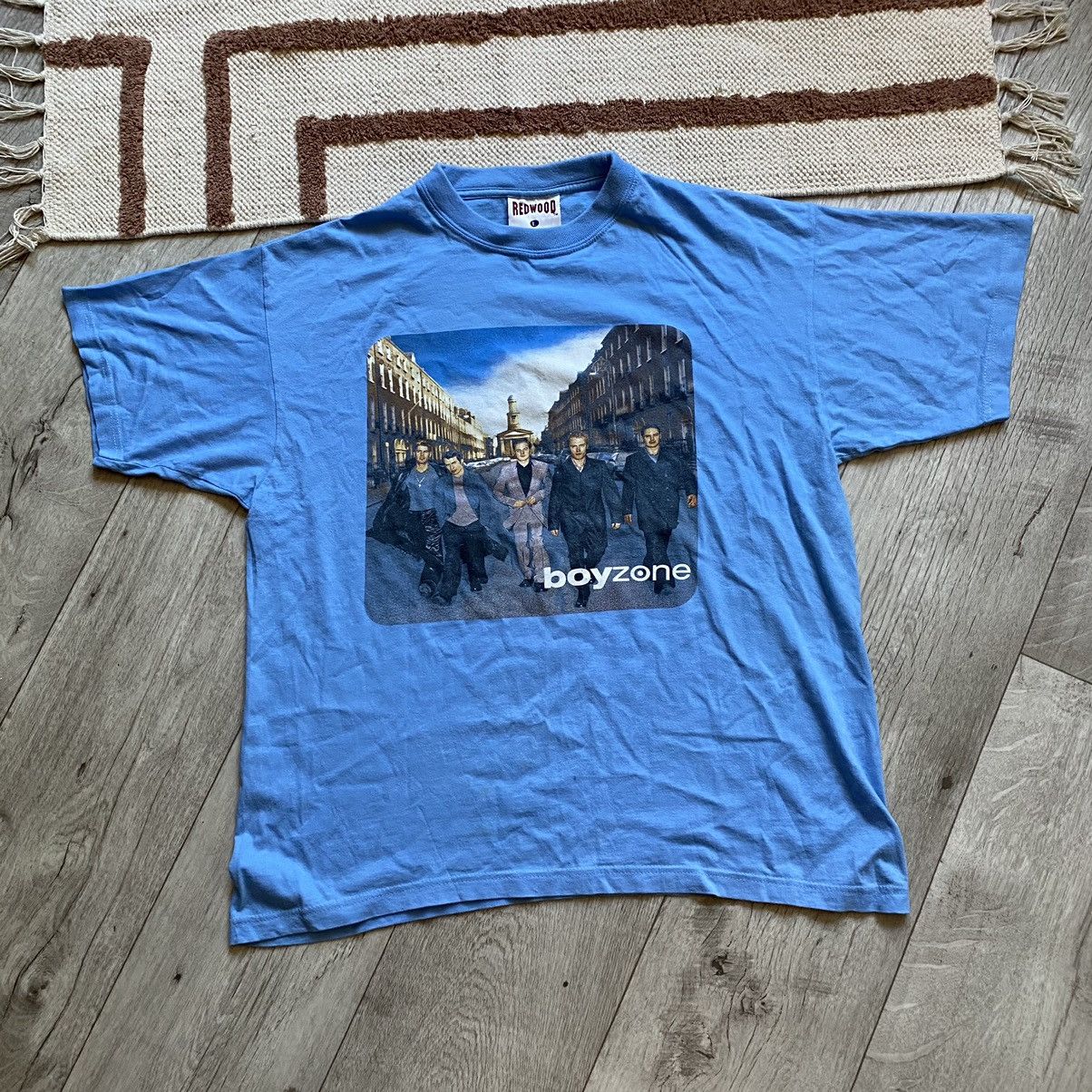 Band Tees VINTAGE BOYZONE BAND 1999 TOUR T SHIRT Size US L / EU 52-54 / 3 - 1 Thumbnail