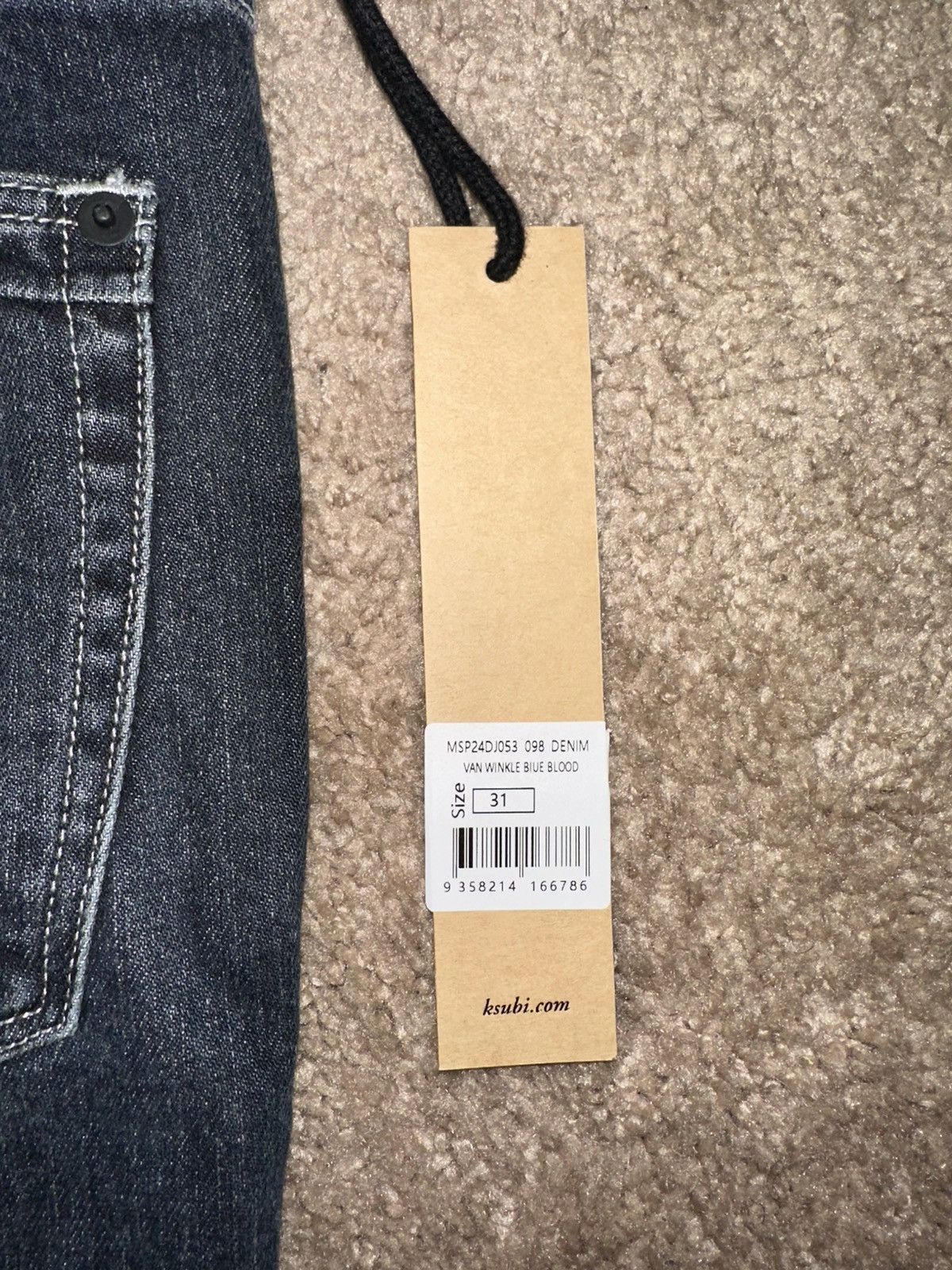 Ksubi VanWinkle Jean w/ Tote Bag Size US 31 - 5 Thumbnail