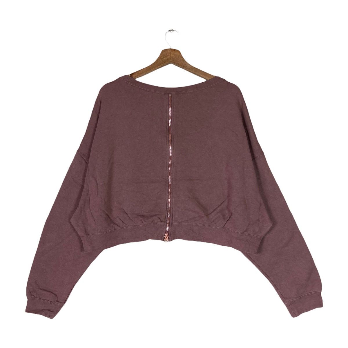 Nike Vintage Nike Air Crop Top Pullover Jumper Sweatshirt Size XL / US 12-14 / IT 48-50 - 5 Thumbnail