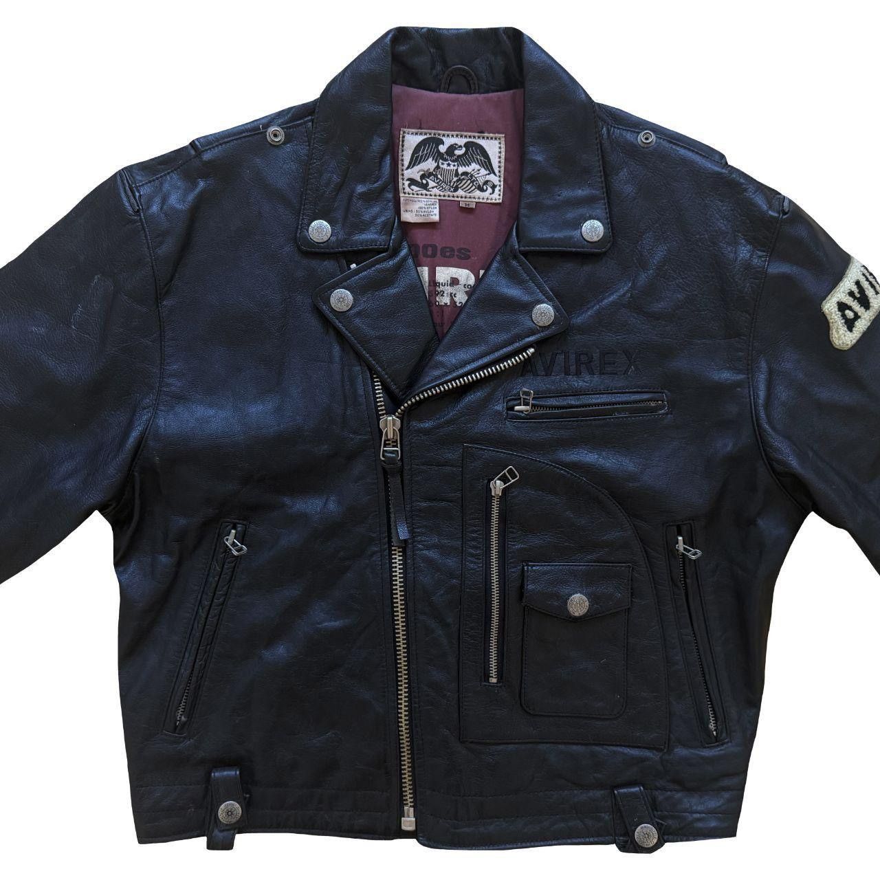 Avirex Avirex Daytona Leather Biker Jacket Size US M / EU 48-50 / 2 - 5 Thumbnail