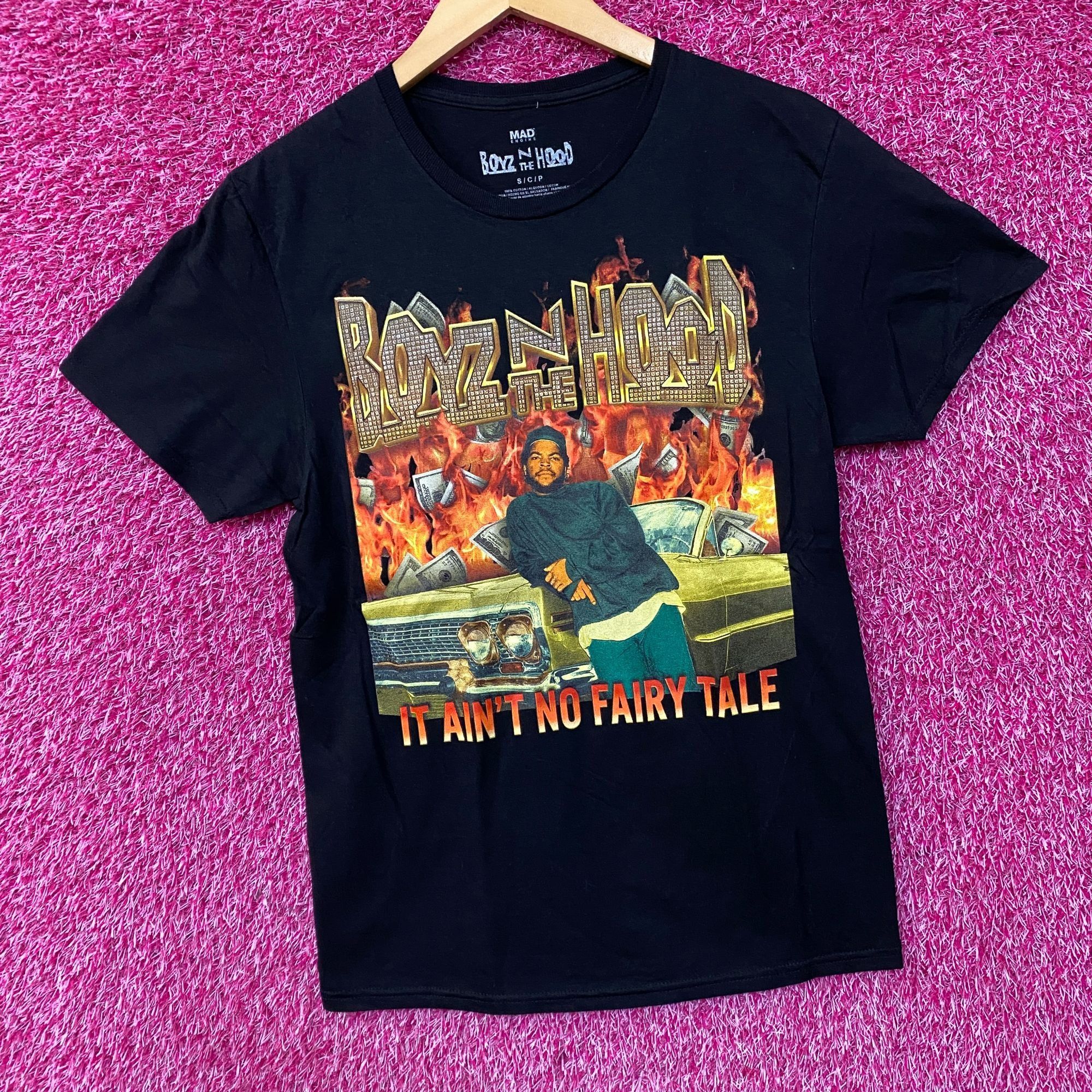 Rap Tees Boyz N The Hood Ain't No Fairytale Graphic T-Shirt Small Size US S / EU 44-46 / 1 - 3 Thumbnail