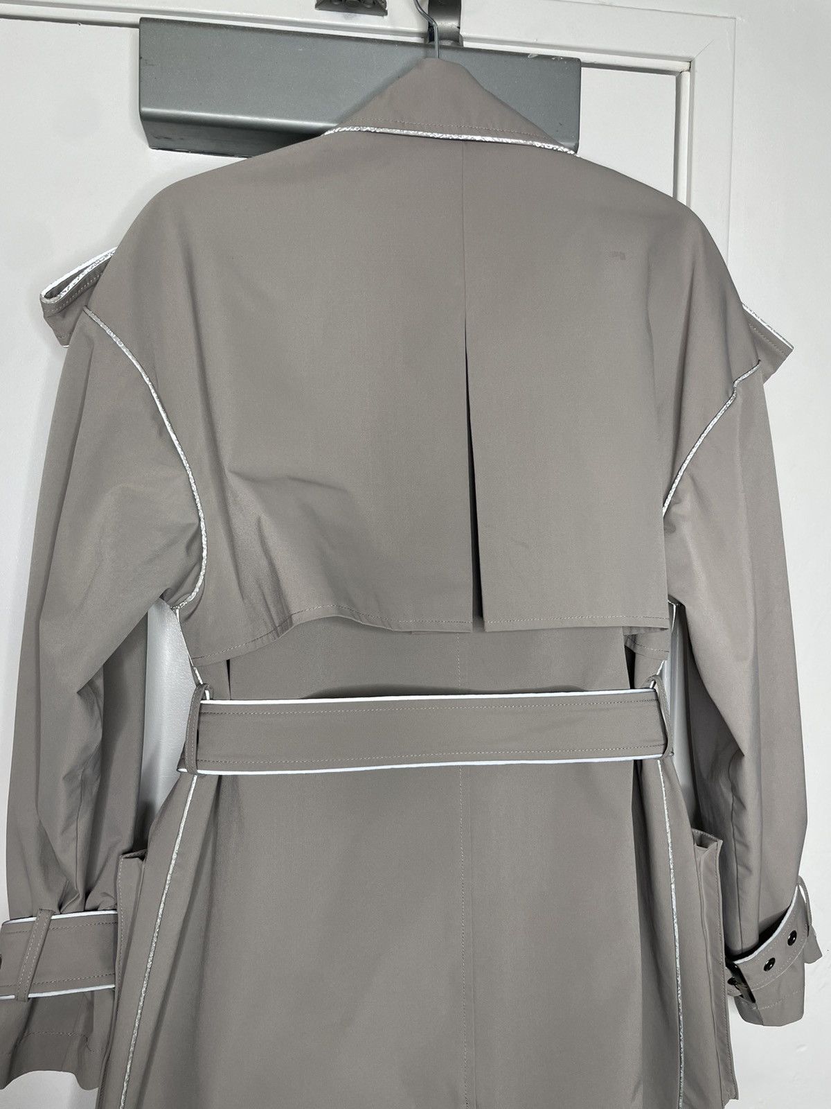 Designer AnnaKiki Reflective Trim Trench coat Size M / US 6-8 / IT 42-44 - 9 Thumbnail