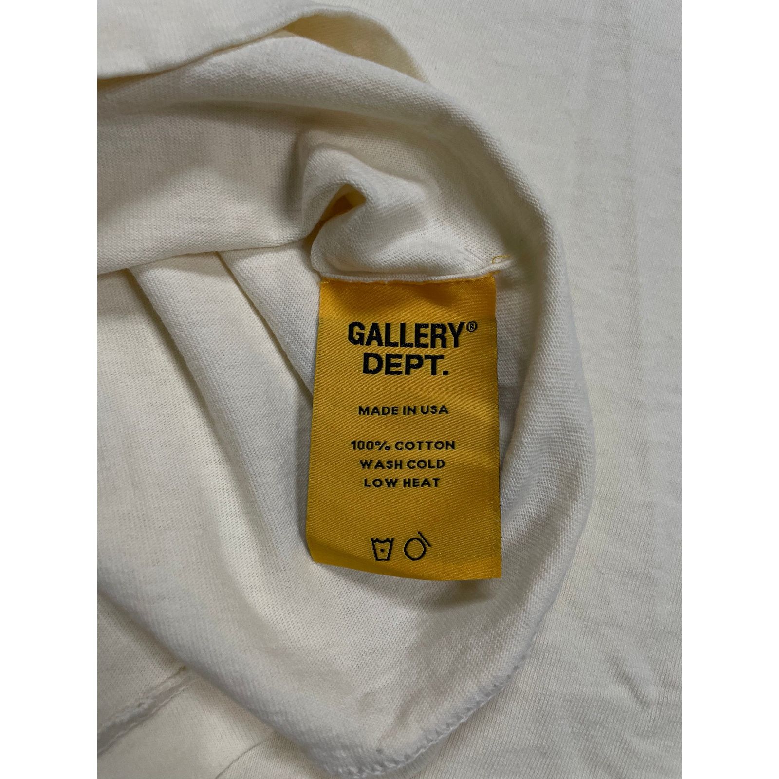 Gallery Dept. Gallery Dept Cream LS Tee XXL Used Size US XXL / EU 58 / 5 - 6 Thumbnail