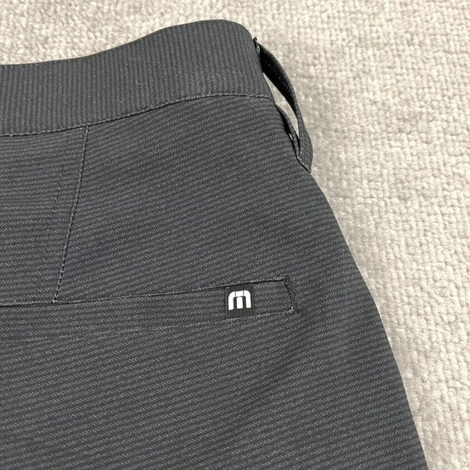 TravisMathew TRAVIS MATHEW Pants Mens 32 x 31 Gray Striped Golf Performance Travel 5-Pocket Size US 32 / EU 48 - 6 Thumbnail
