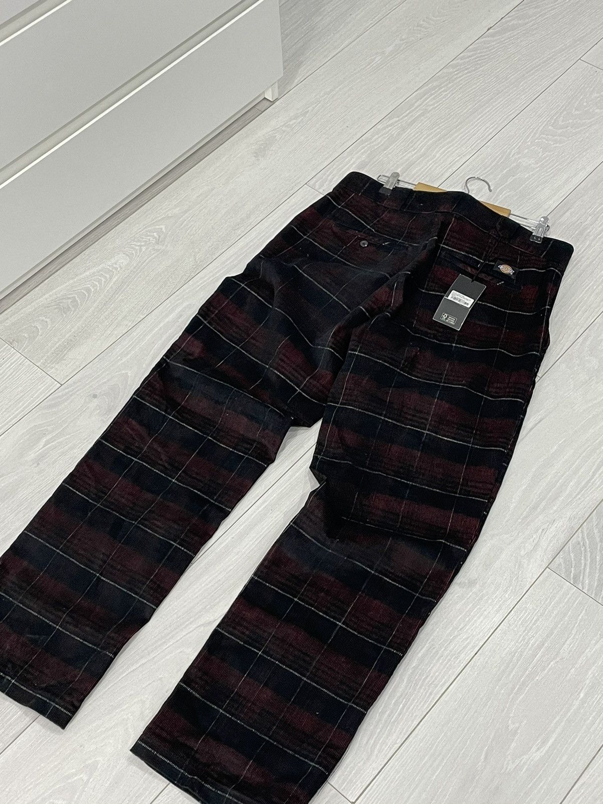 Dickies × Vintage Dickies Vintage New Never Worn Velvette Check Pants Size US 34 / EU 50 - 2 Thumbnail