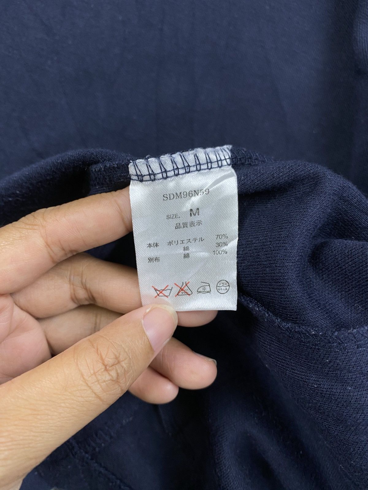 semanticdesign Vtg Semantic Design Navy Blue Hooded Peacoat Jacket Size US S / EU 44-46 / 1 - 9 Thumbnail