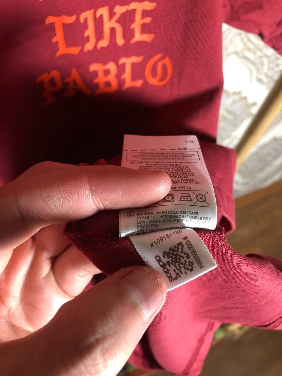 Adidas × Yeezy VERY RARE ADIDAS YEEZY SEASON PABLO KANYE WEST T-SHIRT Y2K Size US L / EU 52-54 / 3 - 8 Thumbnail