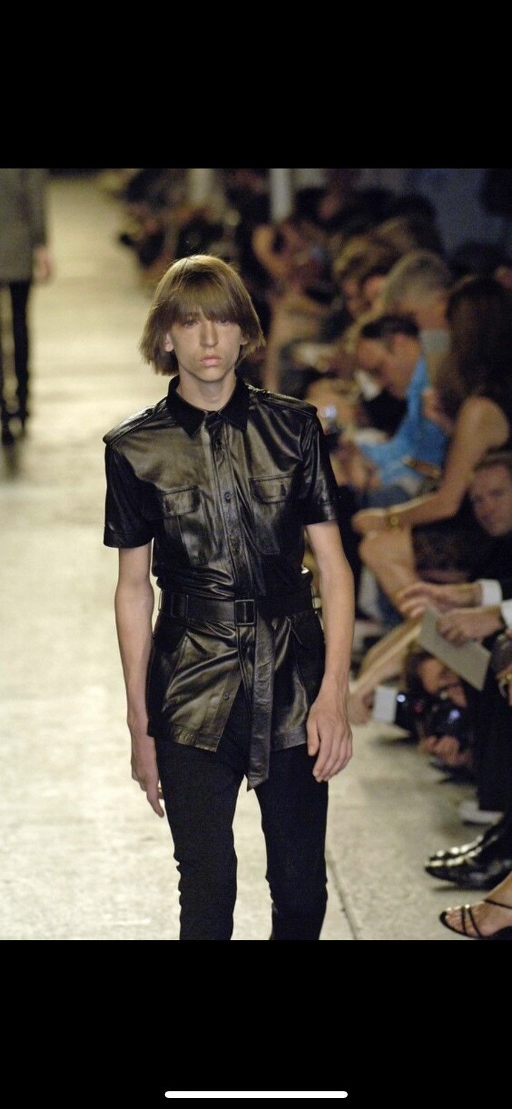 Dior Dior s/s07 Leather Shirt Size US XS / EU 42 / 0 - 1 Thumbnail