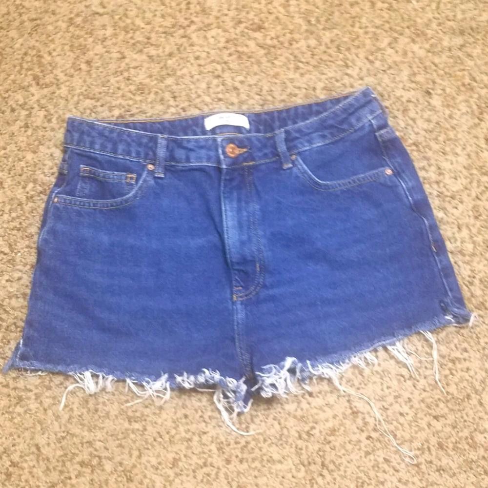 Forever 21 Forever 21 High Waist Jean Shorts Size 27 Size 27" / US 4 / IT 40 - 1 Thumbnail