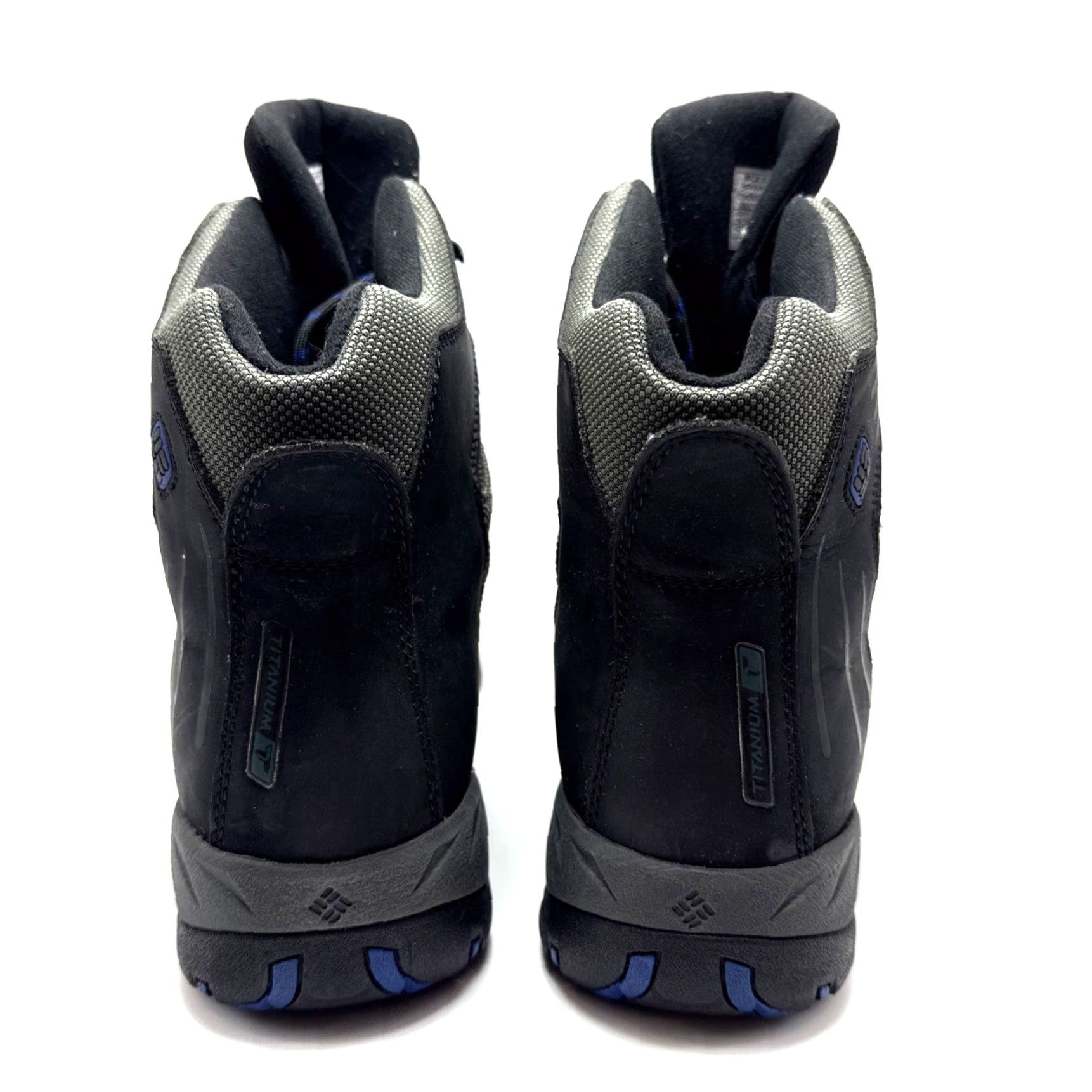 Vintage Columbia Boots Titanium Bugalution GTX Thinsulate Men Size 14 Black / Blue Waterproof Insulated Snow Boot 3M Thinsulate BM1147-046 Mens Size US 14 / EU 47 - 6 Thumbnail