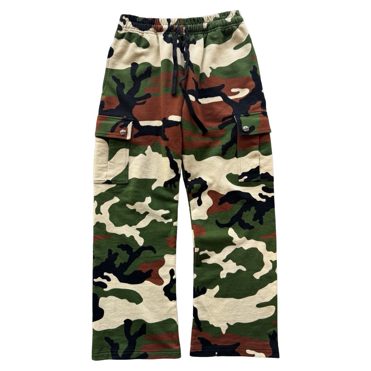 Chrome Hearts Chrome Hearts Matty Boy Caution Cargo Camo Sweatpants Size US 32 / EU 48 - 3 Thumbnail