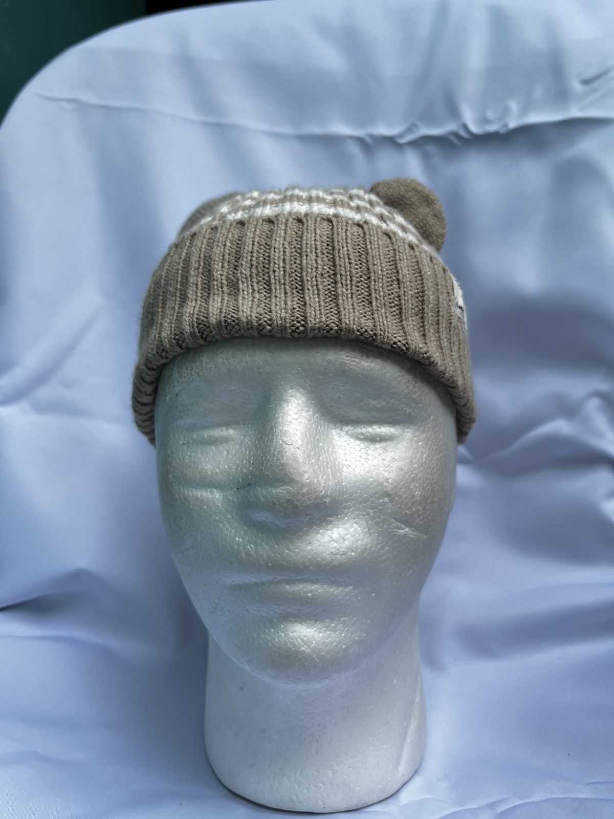 Japanese Brand × Vintage Knitted Crochet Beanie Hats Size ONE SIZE - 2 Thumbnail