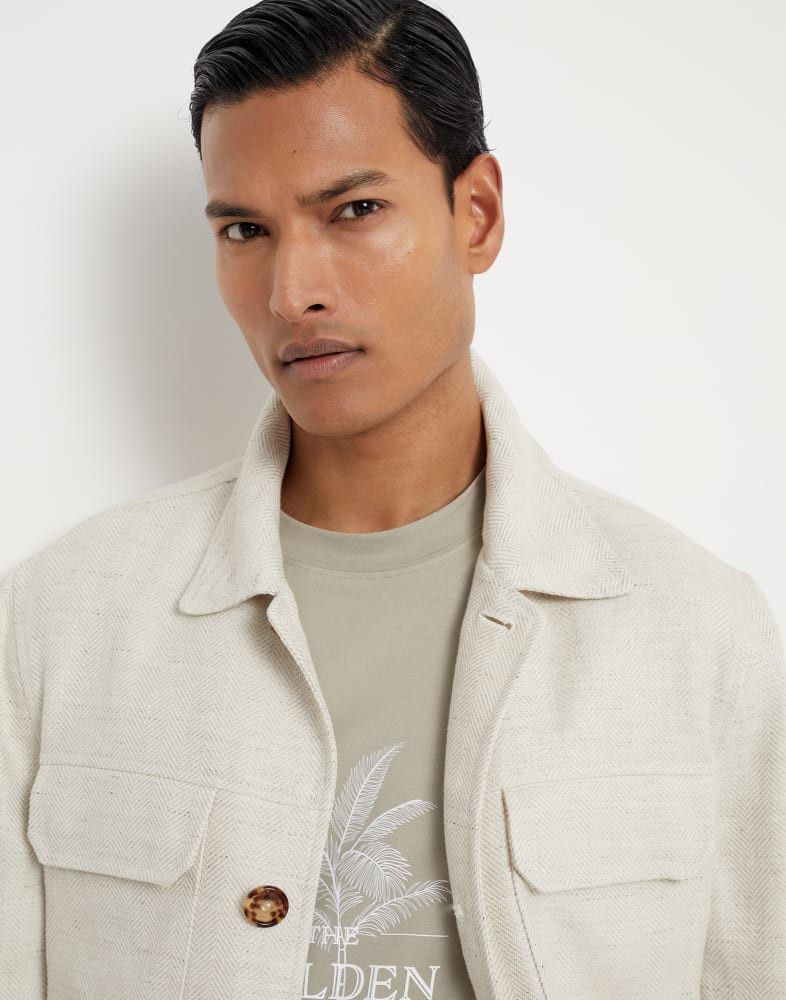 Brunello Cucinelli o1w1db10825 Long Jacket in White Size US L / EU 52-54 / 3 - 2 Thumbnail