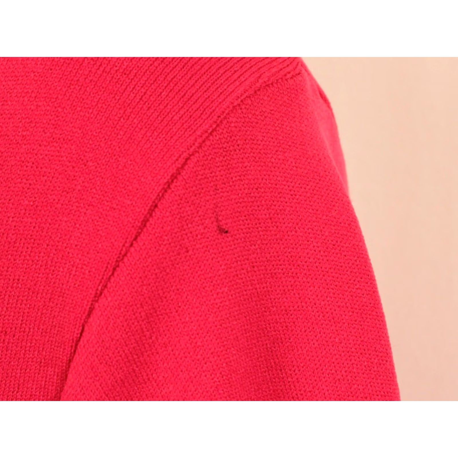 Vintage Ban-Lon 60s Shirt Red Nylon VTG Short Sleeve Sz L Mens Shirts 1960s Casual Handcrafted Size US L / EU 52-54 / 3 - 6 Thumbnail