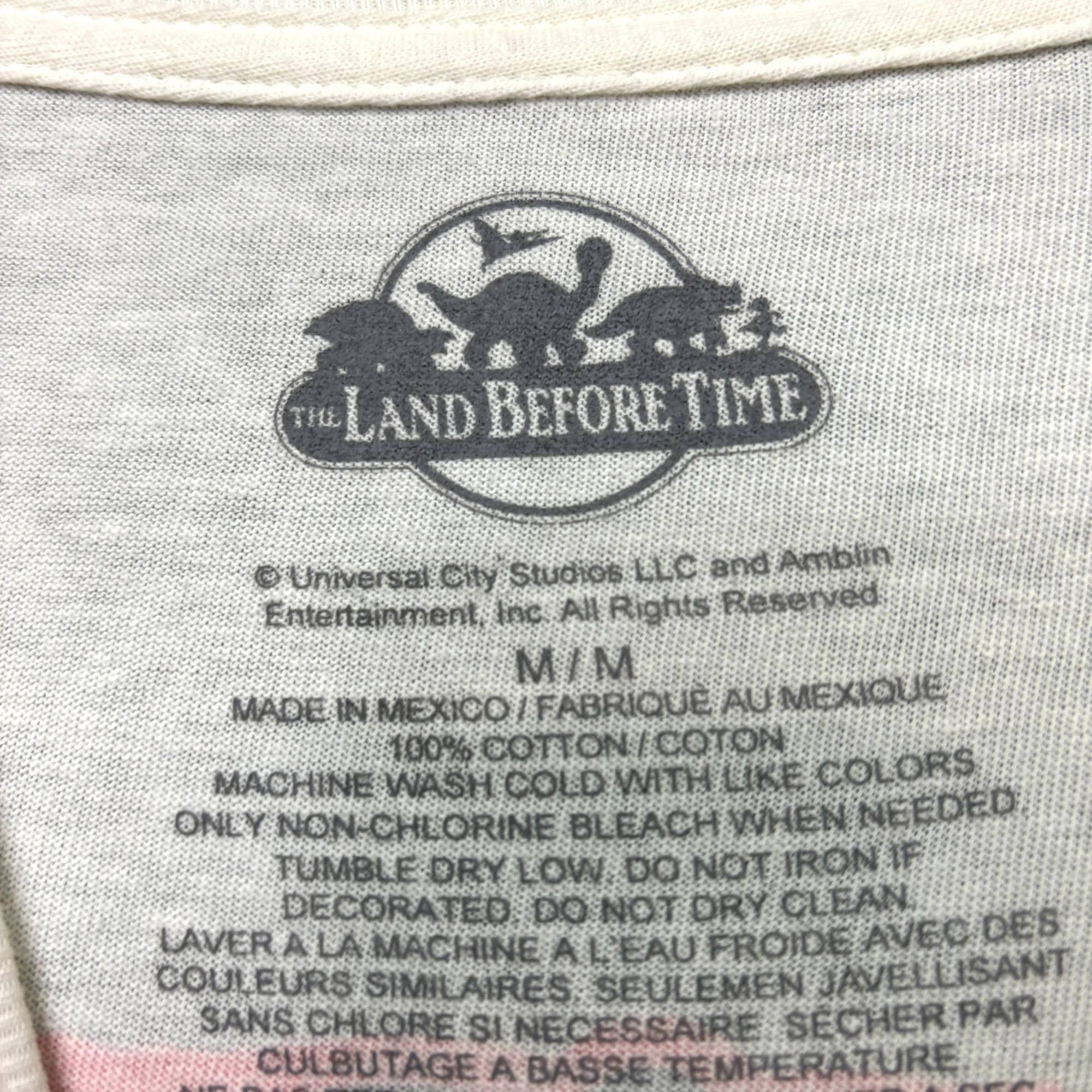 Universal Studios The Land Before Time Prehistoric Pals Cartoon Movie Tee M Size US M / EU 48-50 / 2 - 4 Thumbnail