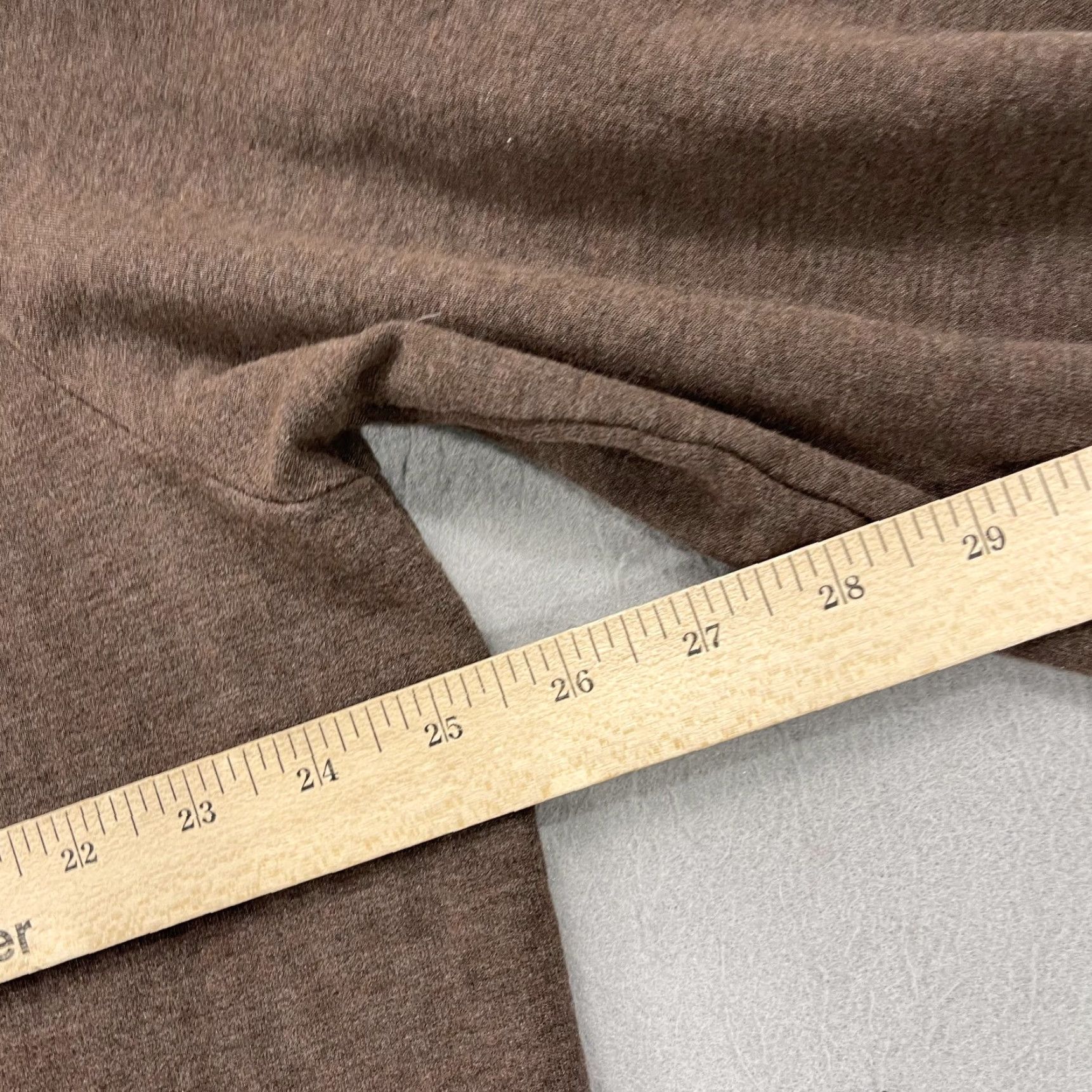 Vintage Criquet Sweatshirt Mens 2XL Brown Fleece Lined 1/4 Zip Pullover Golf Shirt Size US XXL / EU 58 / 5 - 7 Thumbnail