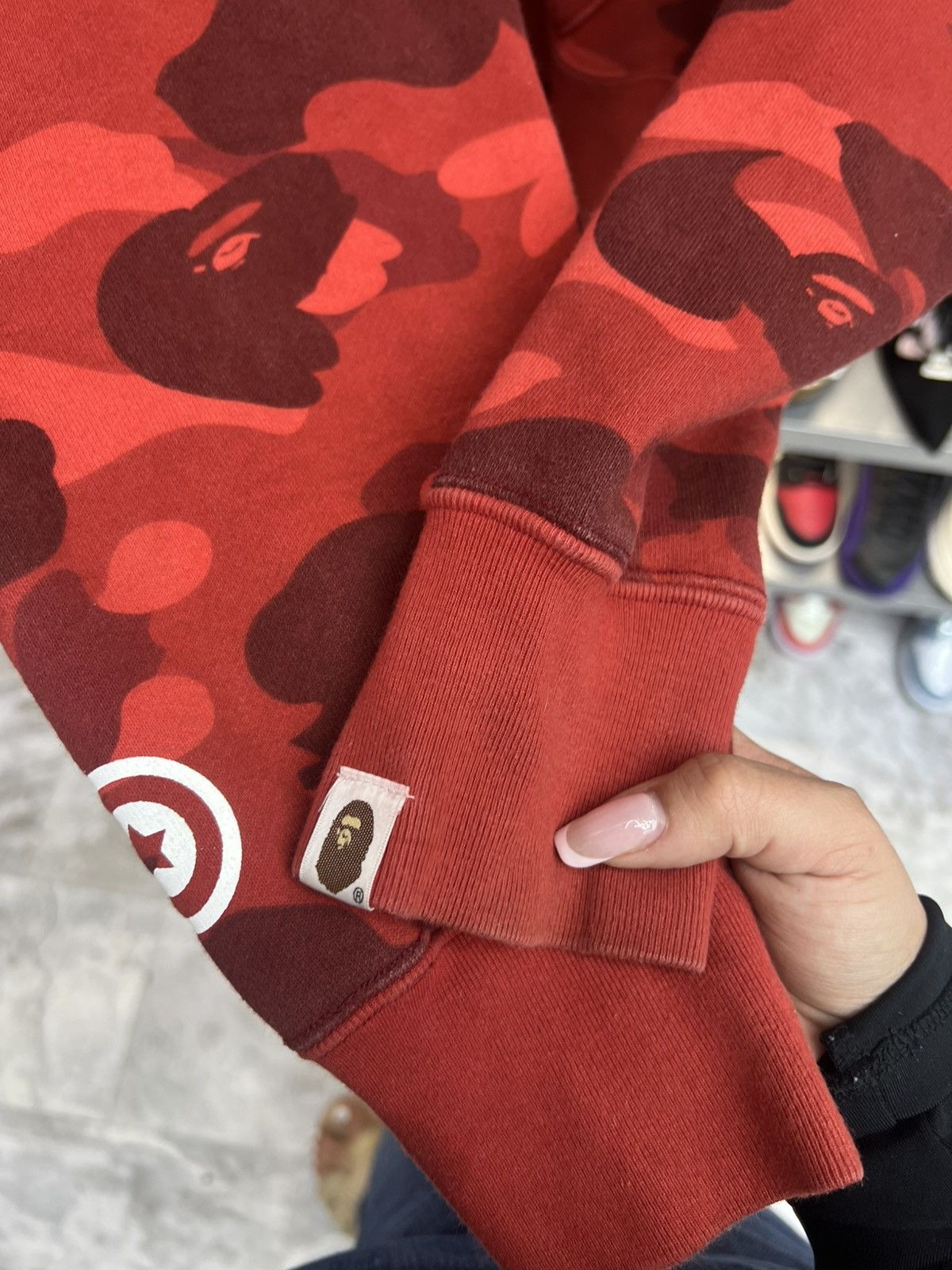 Bape Bape Ape Multicolor Shark Zip Up Size US XL / EU 56 / 4 - 6 Thumbnail