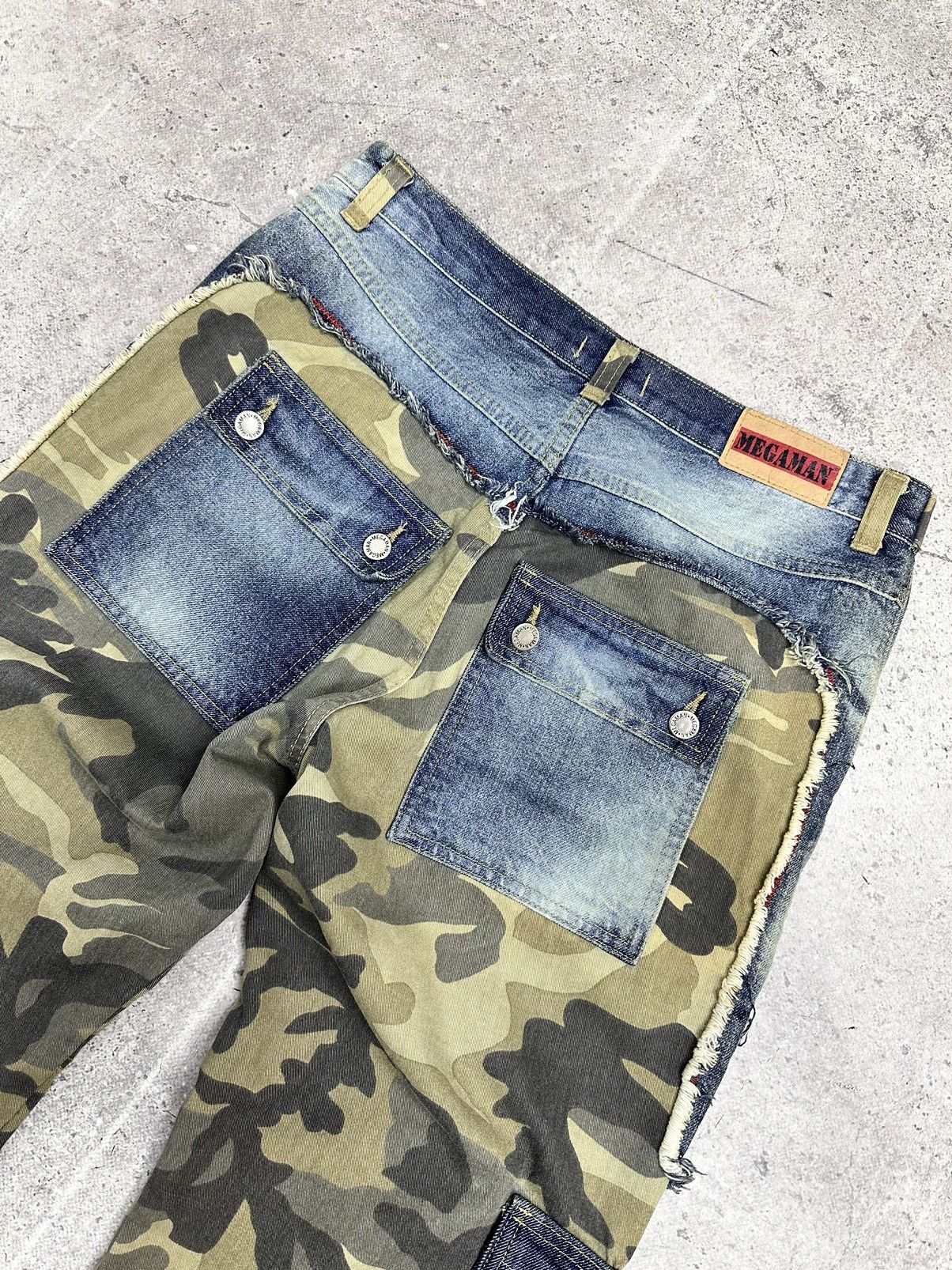 GOA Stripped Vintage Multi-pocket Pants Cargo Rick Owens Japan Size US 34 / EU 50 - 13 Thumbnail