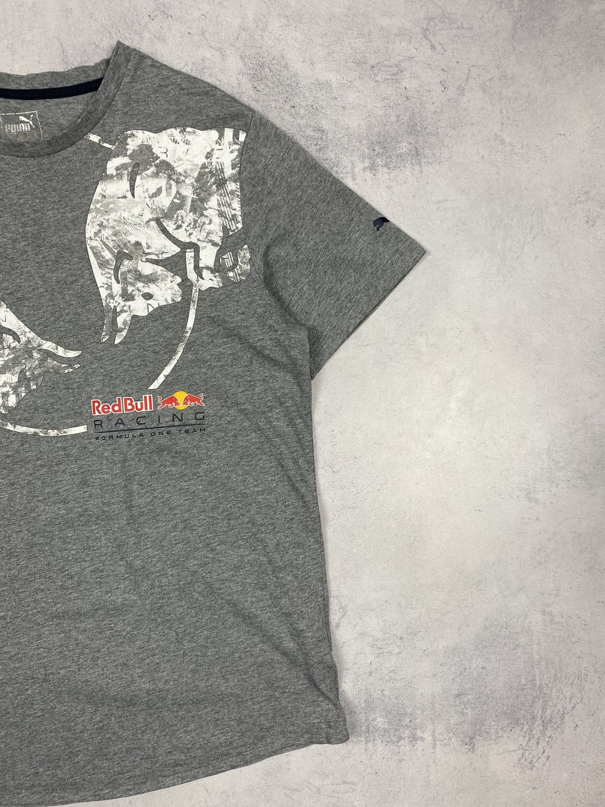 Puma × Red Bull Puma x Red Bull Racing Formula One Team Big Logo T Shirt Size US L / EU 52-54 / 3 - 4 Thumbnail